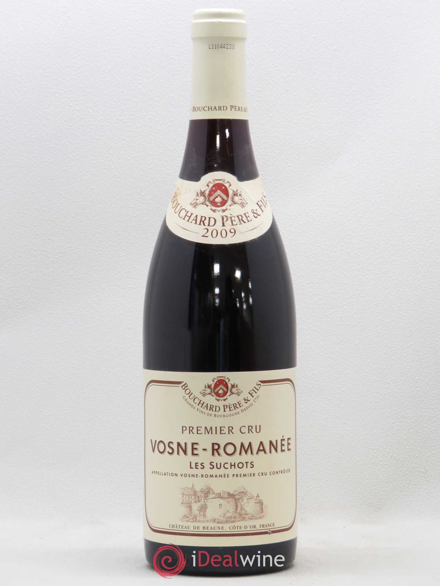 Vosne-Romanée 1er Cru Les Suchots Bouchard Père & Fils 2009 - Lot de 1 bouteille - 0