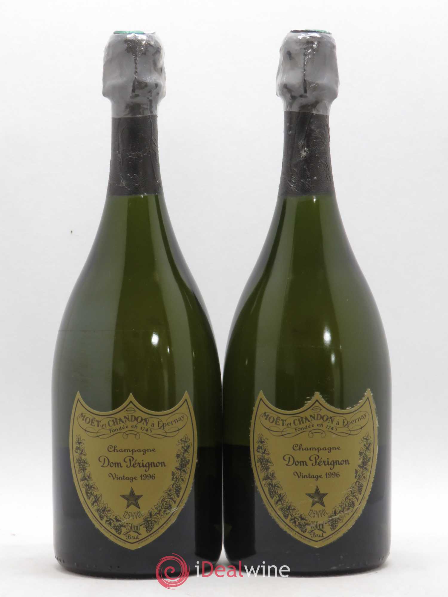 Brut Dom Pérignon 1996 - Lot de 2 bouteilles - 0
