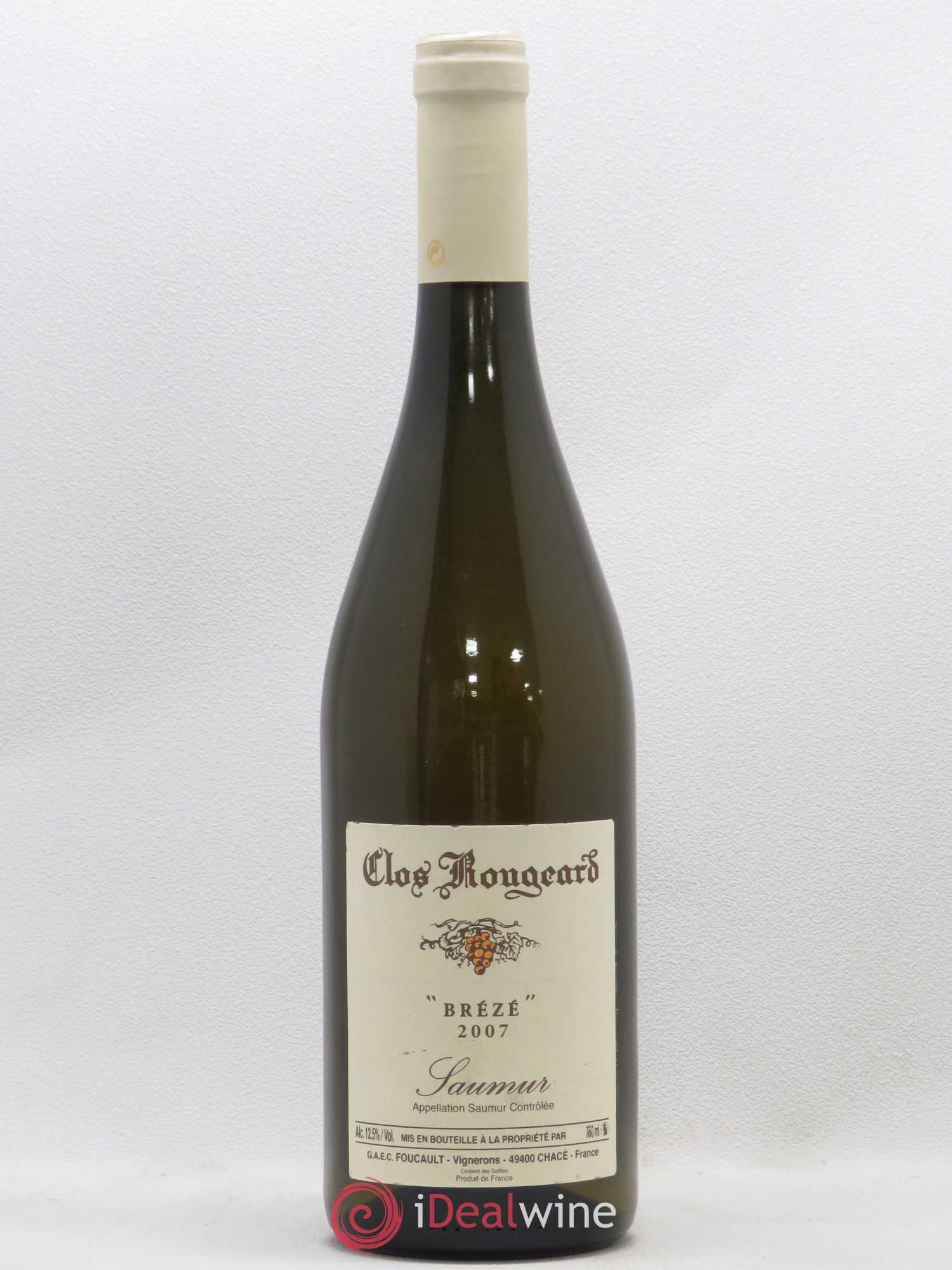 Saumur Brézé Clos Rougeard 2007 - Posten von 1 Flasche - 0