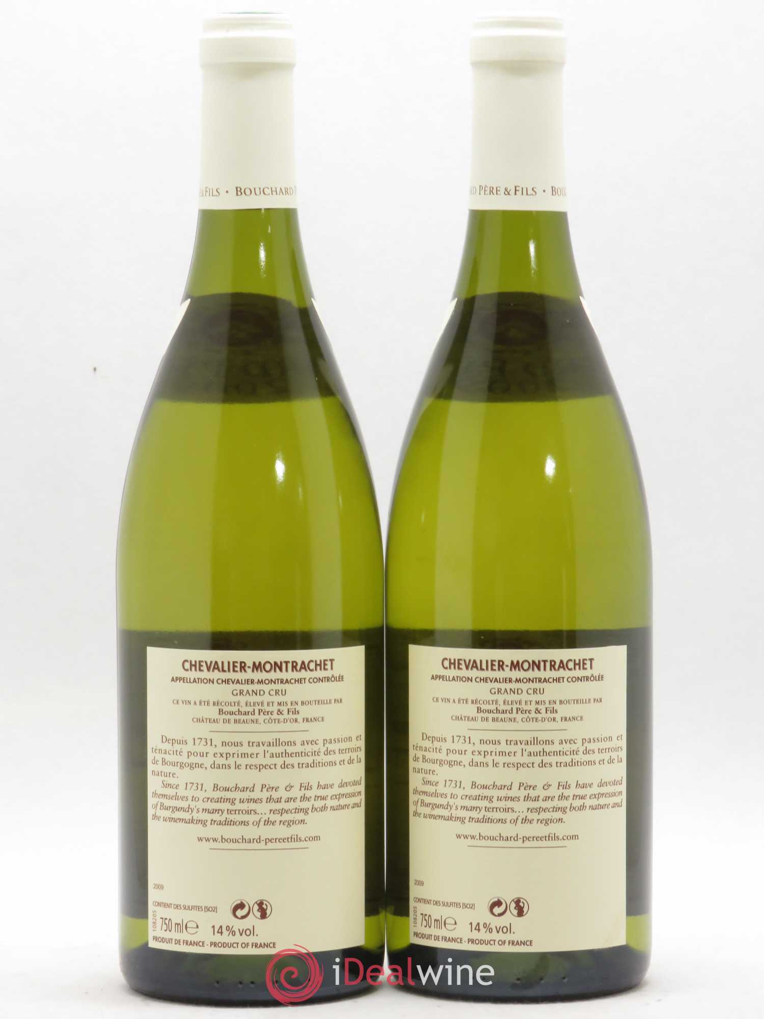 Chevalier-Montrachet Grand Cru Bouchard Père & Fils 2009 - Lot de 2 bouteilles - 1