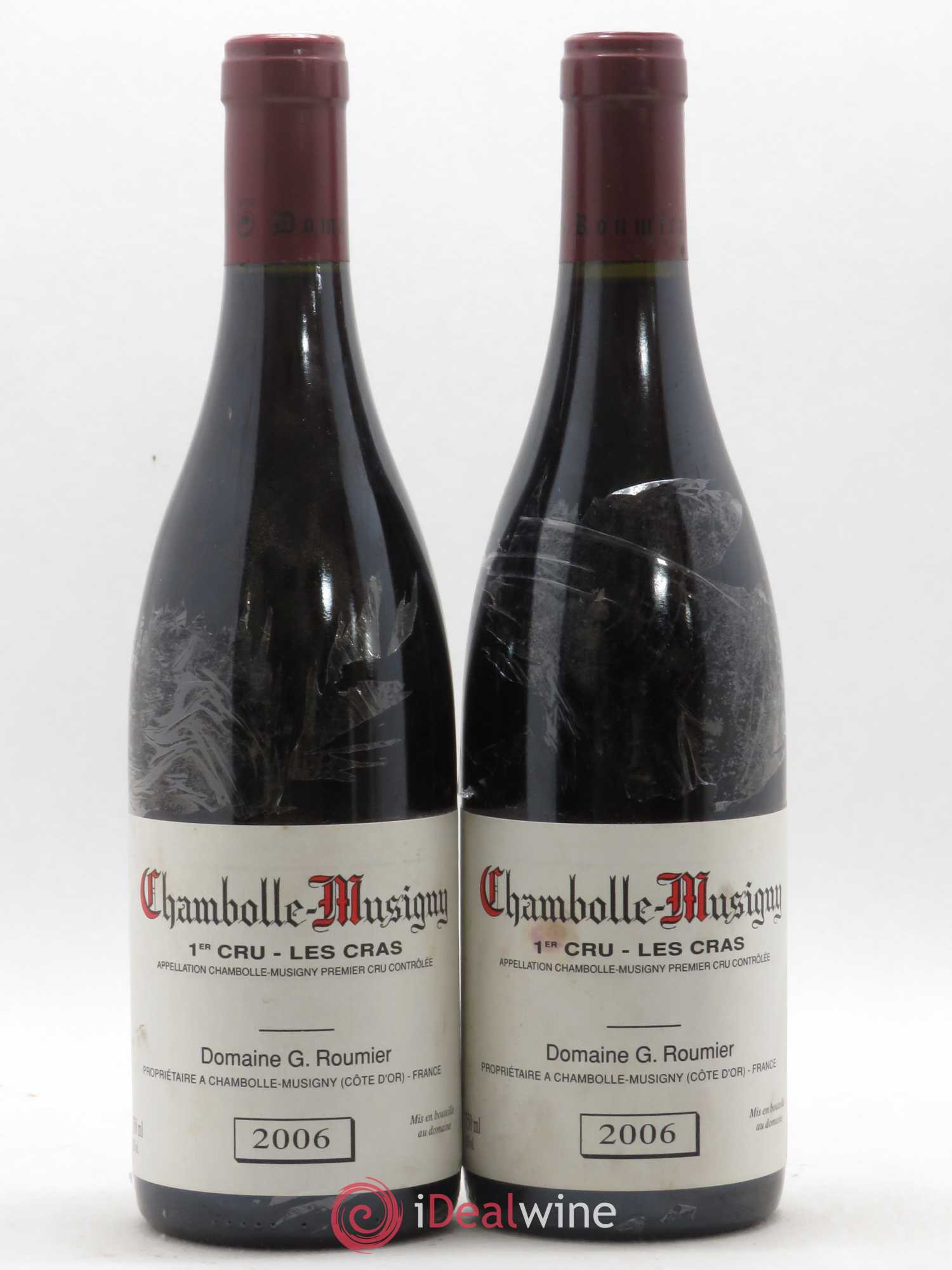 Chambolle-Musigny 1er Cru Les Cras Georges Roumier (Domaine) 2006 - Lot de 2 bouteilles - 0