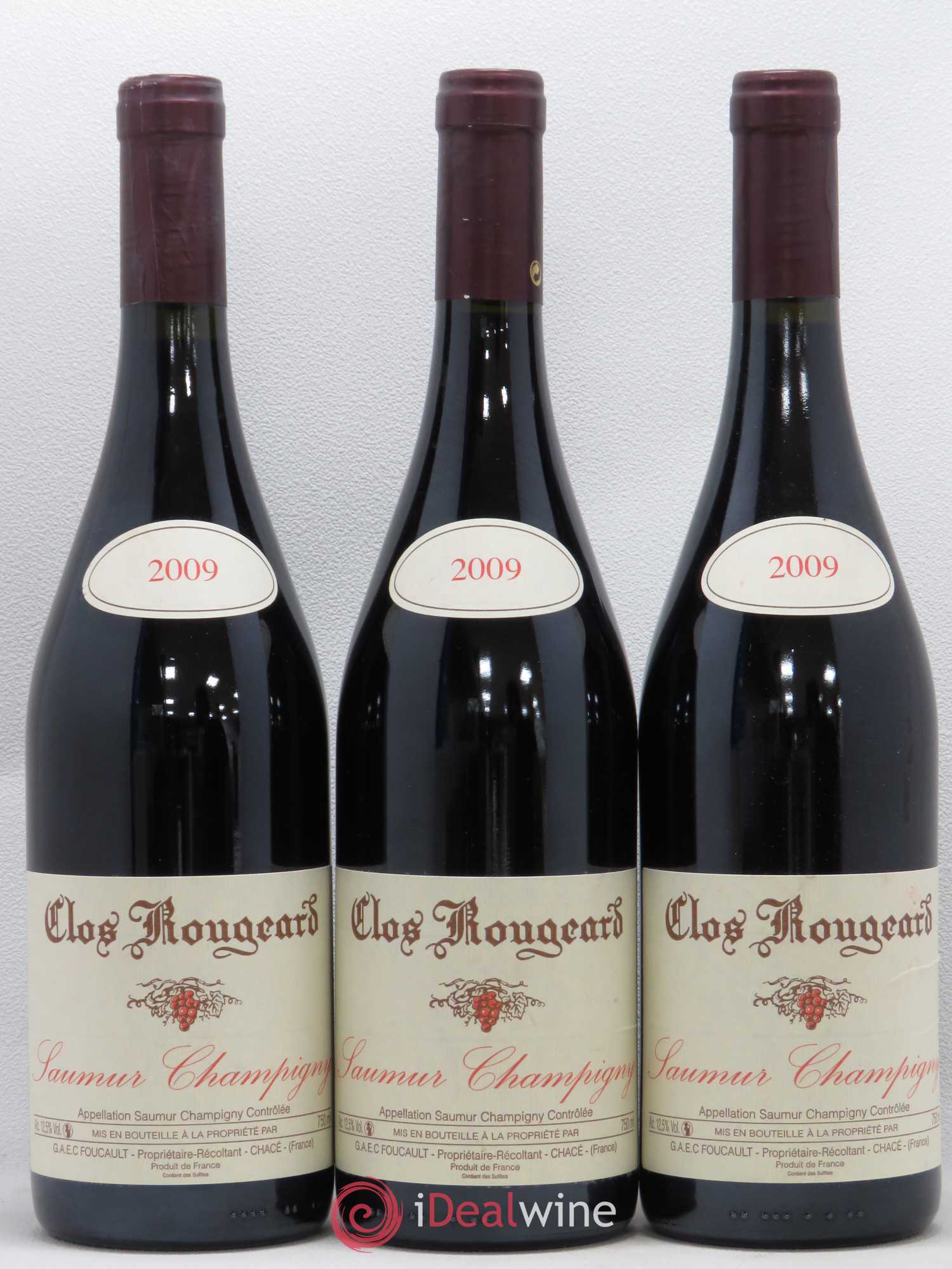 Saumur-Champigny Clos Rougeard 2009 - Lot de 3 bouteilles - 0