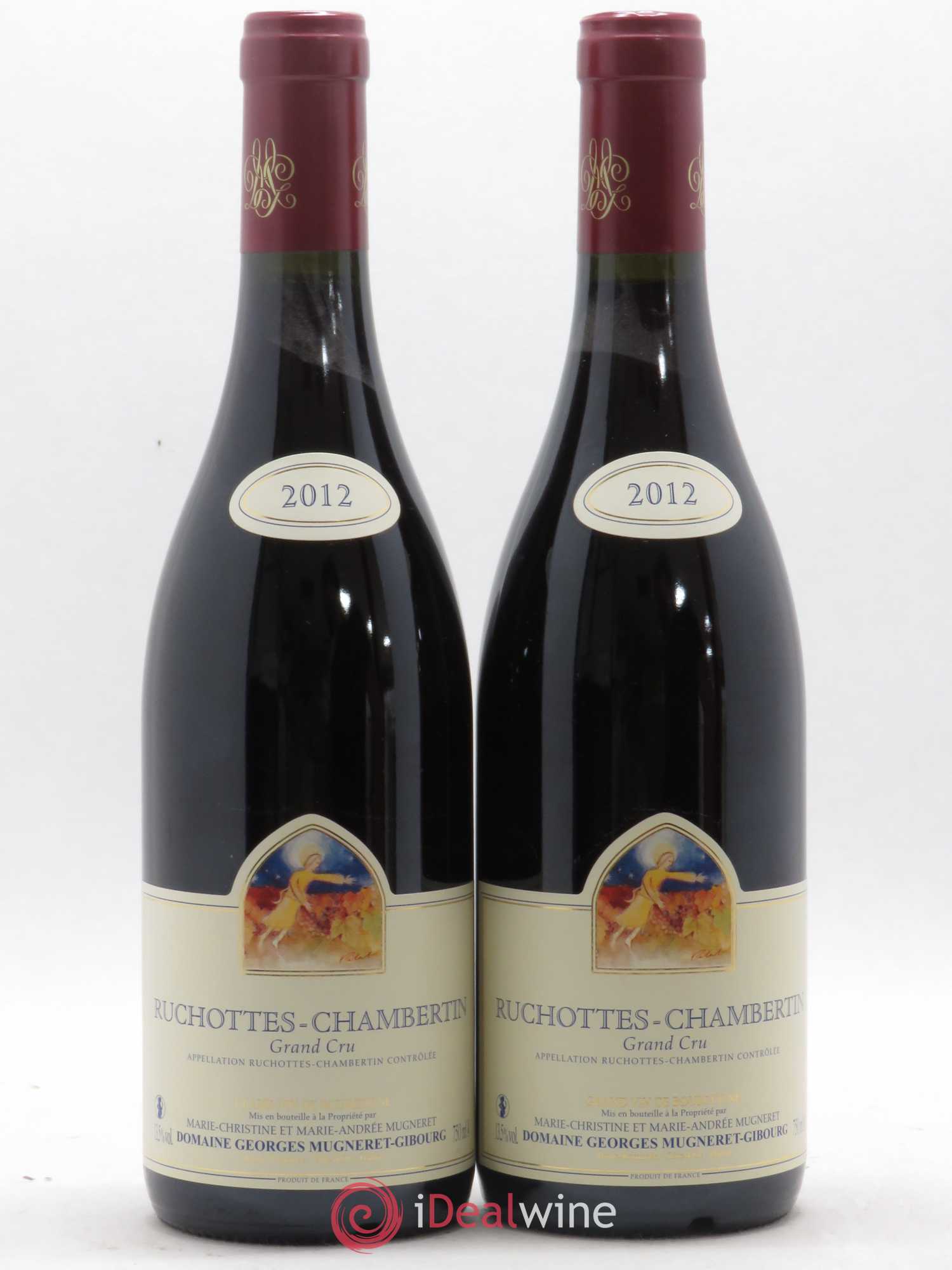 Ruchottes-Chambertin Grand Cru Mugneret-Gibourg (Domaine) 2012 - Lot de 2 bouteilles - 0