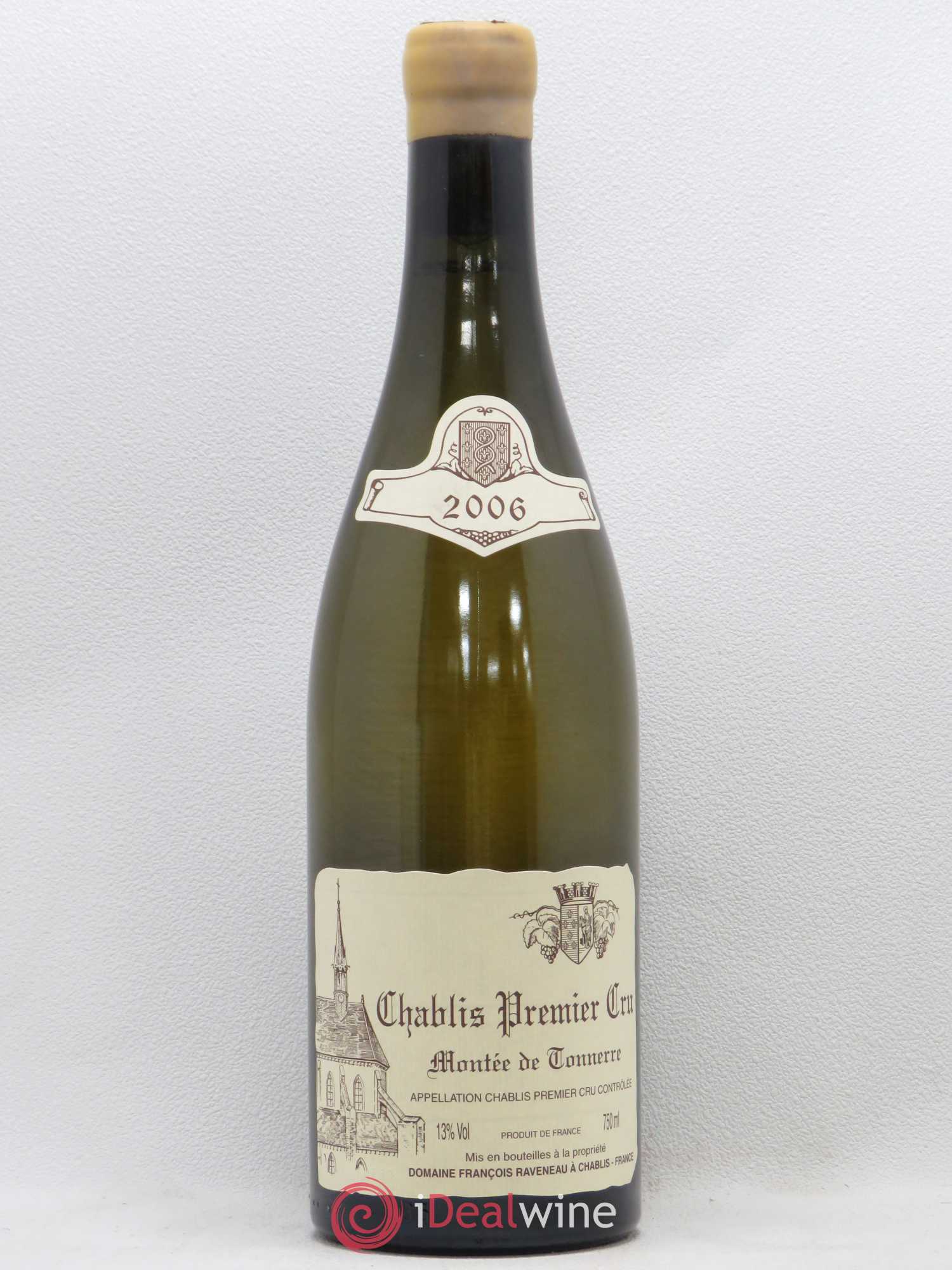 Chablis 1er Cru Montée de Tonnerre Raveneau (Domaine) 2006 - Lot de 1 bouteille - 0