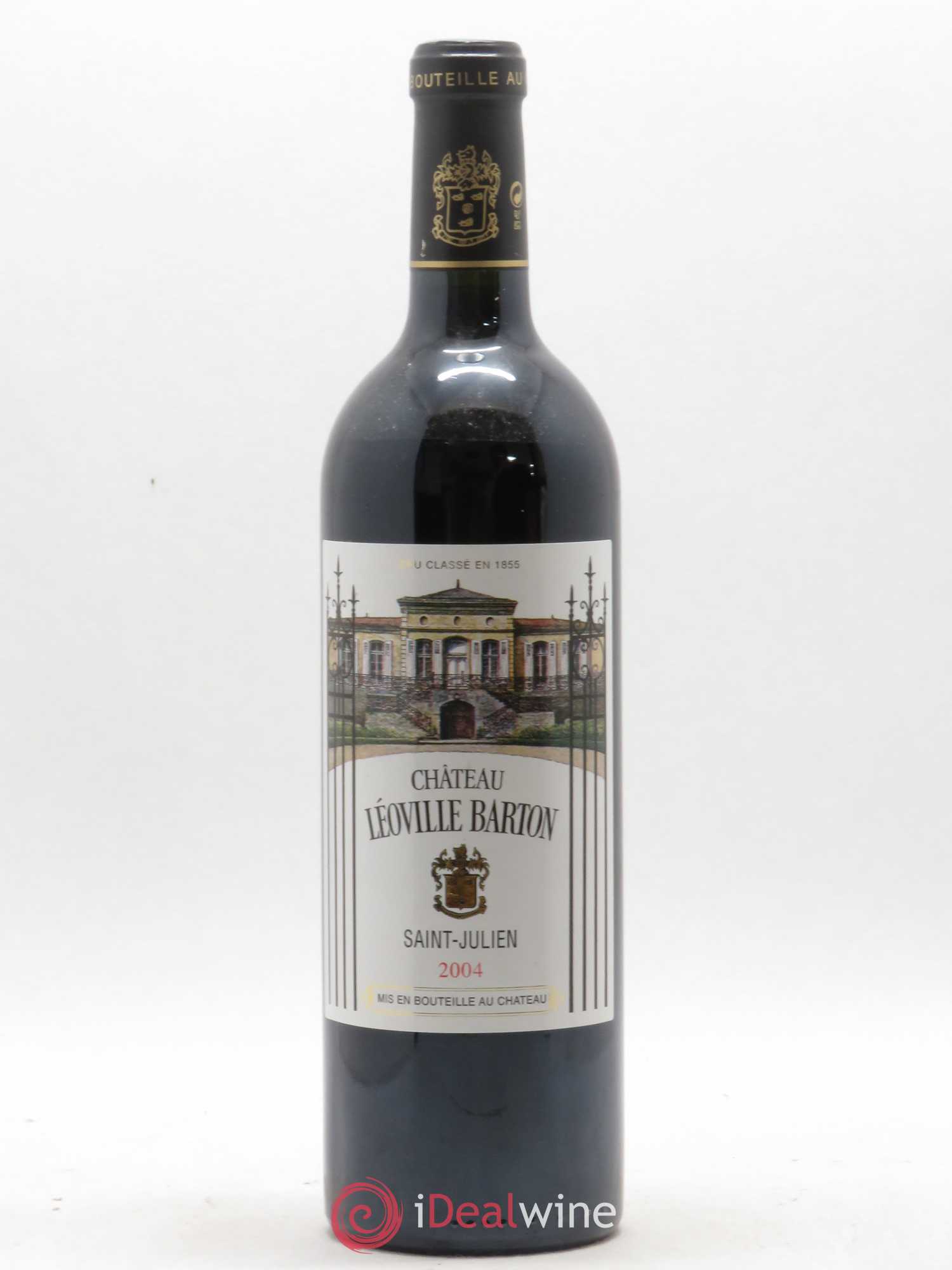 Château Léoville Barton 2ème Grand Cru Classé 2004 - Lot de 1 bouteille - 0