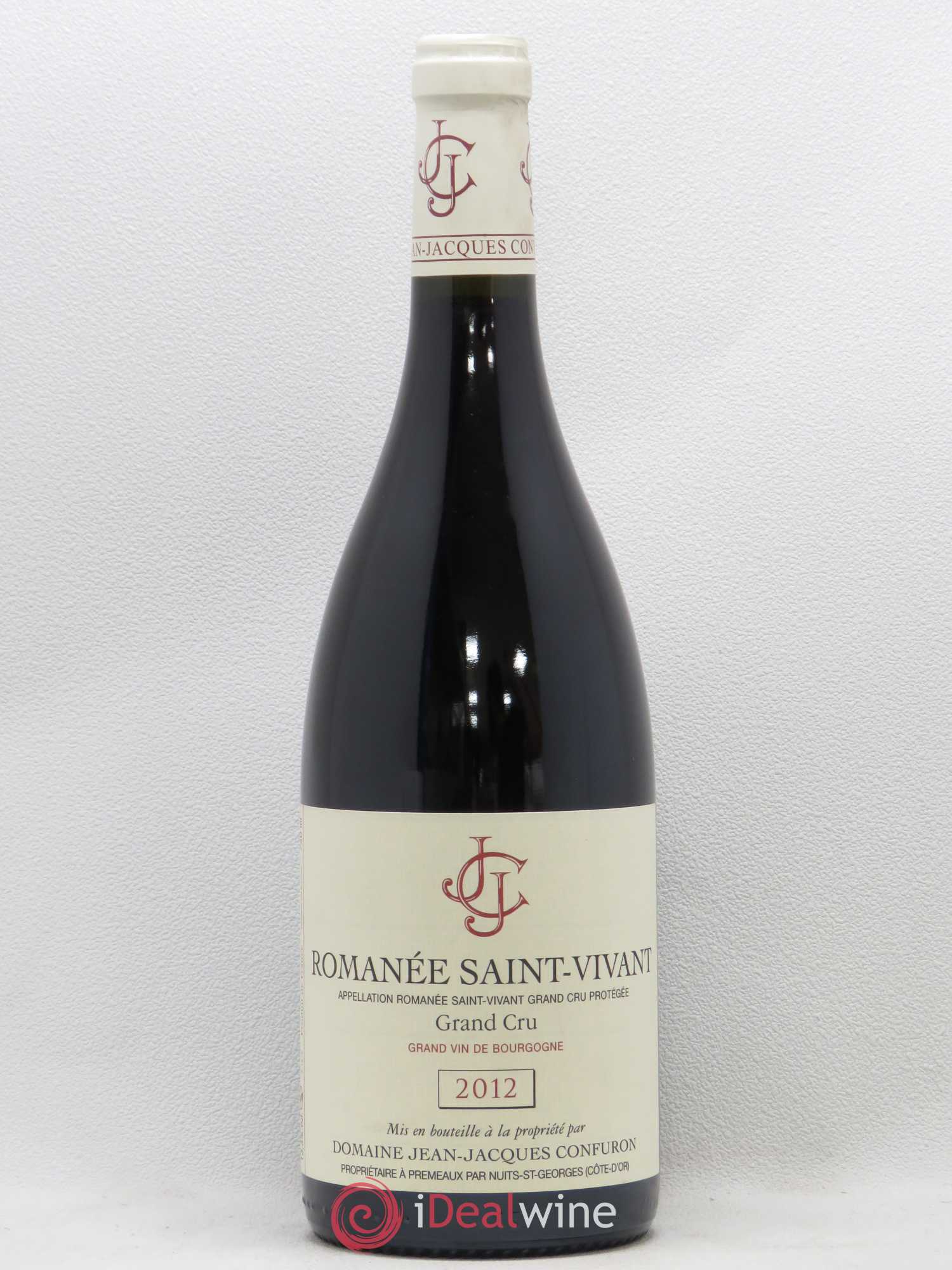 Romanée-Saint-Vivant Grand Cru Jean-Jacques Confuron 2012 - Lot de 1 bouteille - 0