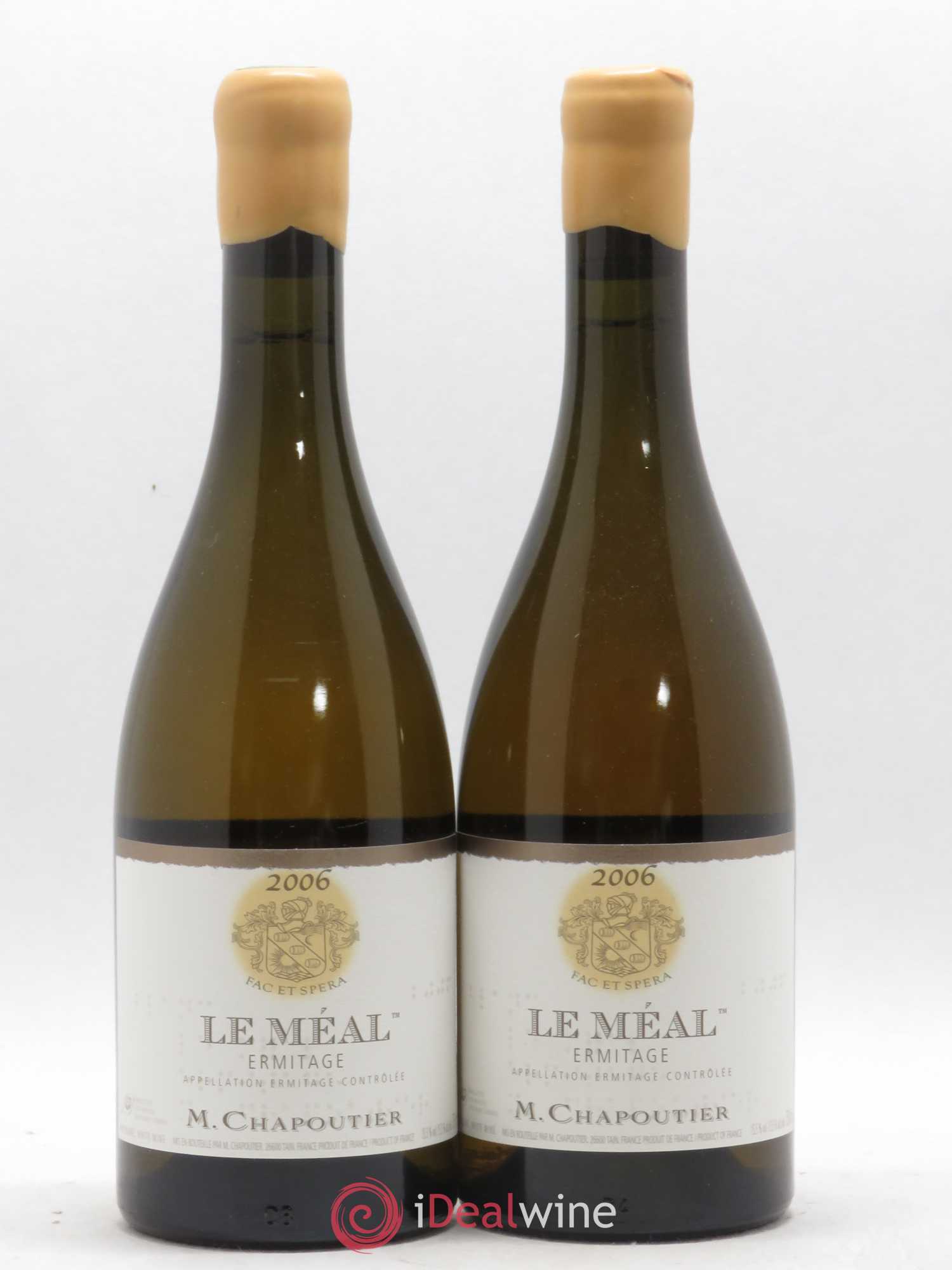 Hermitage Ermitage Le Méal Chapoutier 2006 - Lot de 2 bouteilles - 0