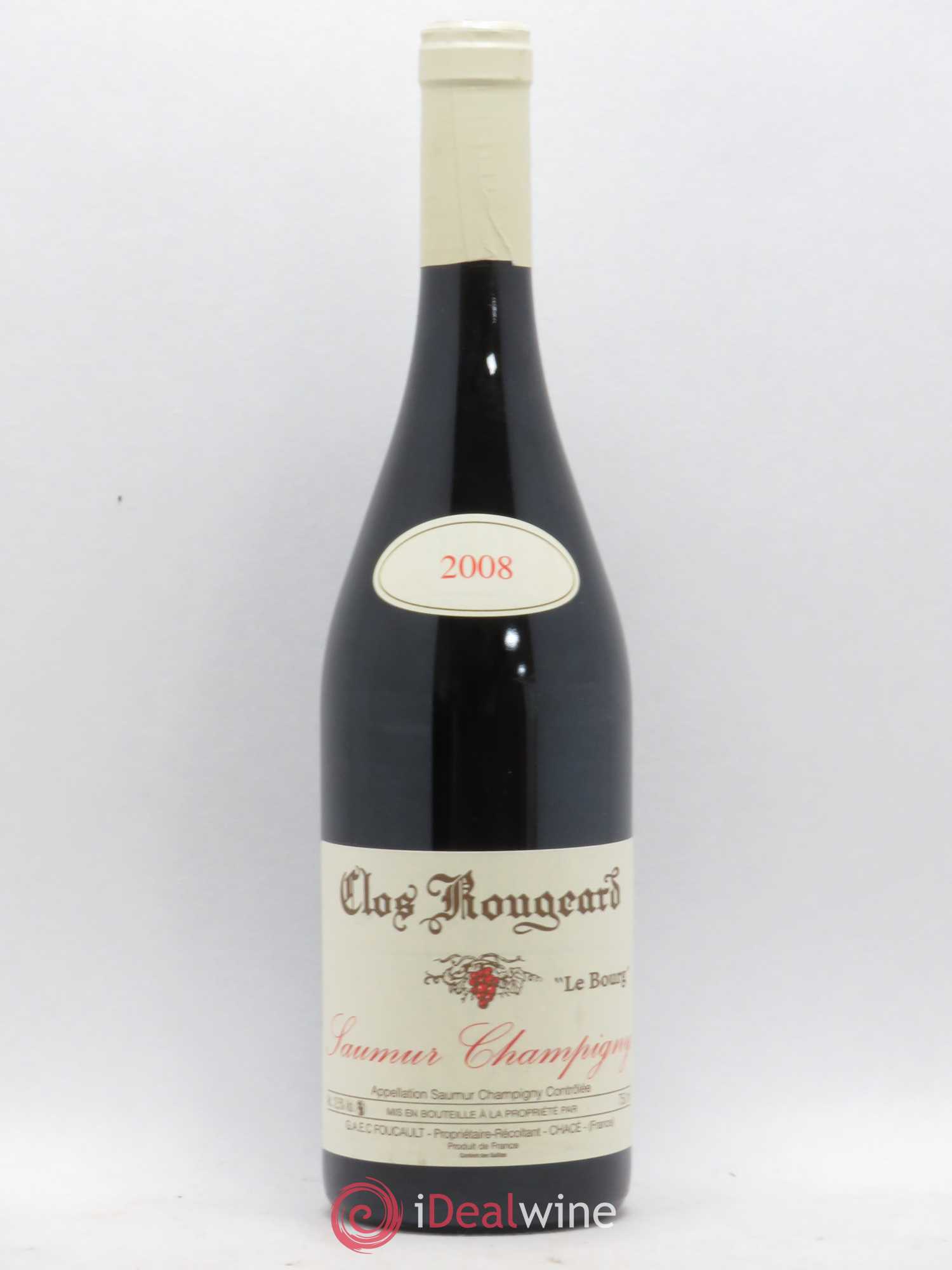 Saumur-Champigny Le Bourg Clos Rougeard 2008 - Lot de 1 bouteille - 0