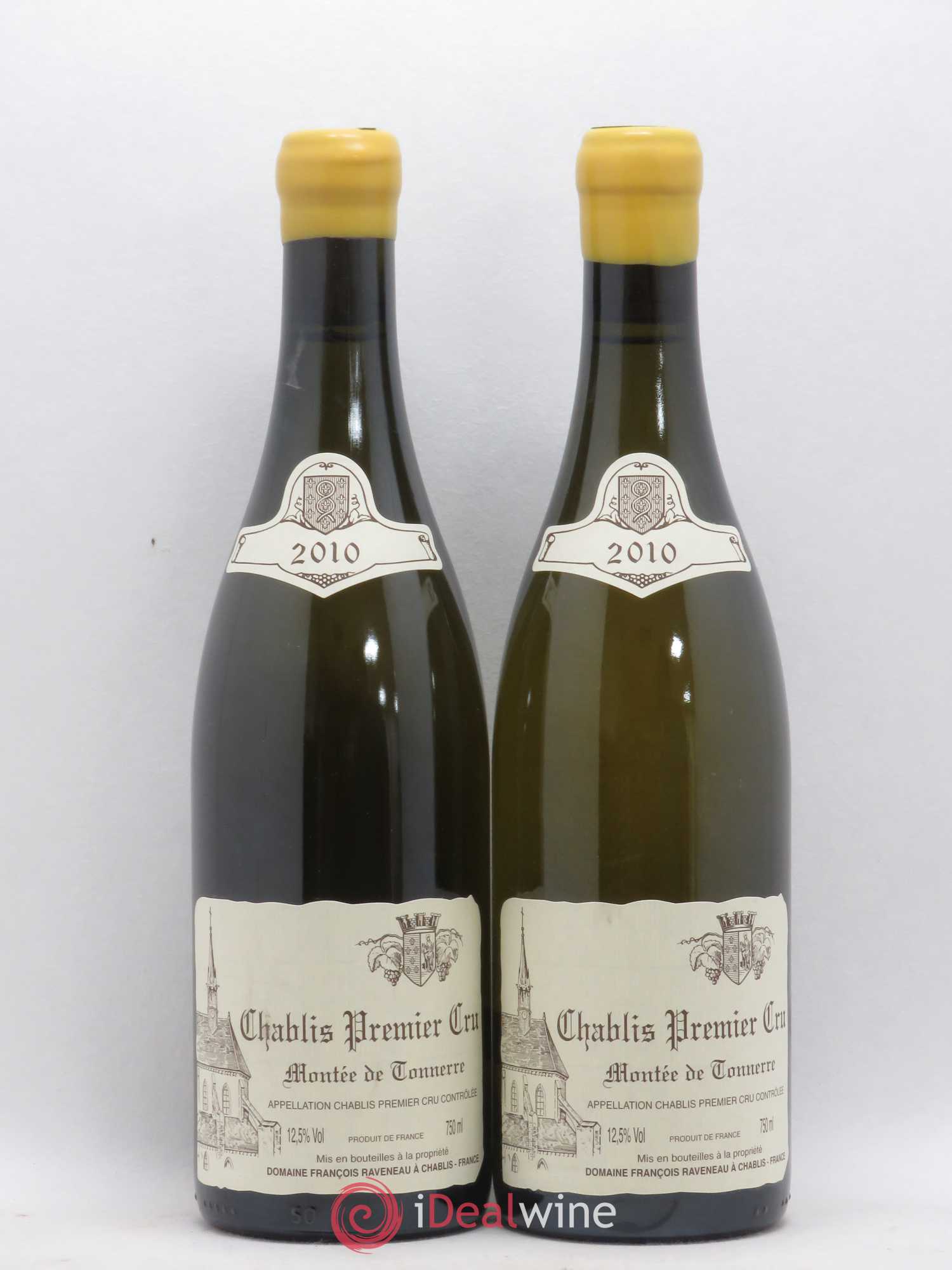 Chablis 1er Cru Montée de Tonnerre Raveneau (Domaine) 2010 - Lot de 2 bouteilles - 0