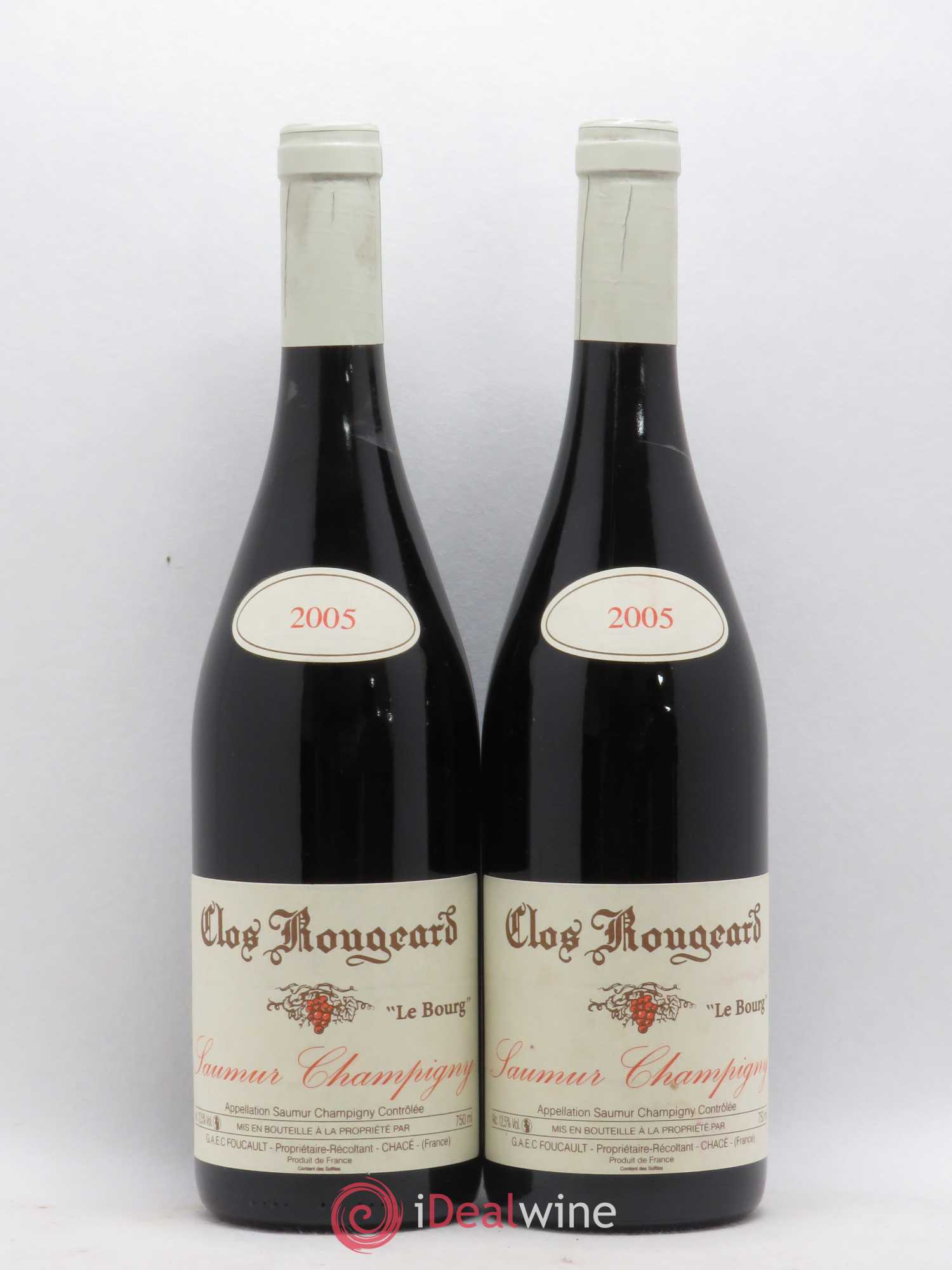 Saumur-Champigny Le Bourg Clos Rougeard 2005 - Lot de 2 bouteilles - 0