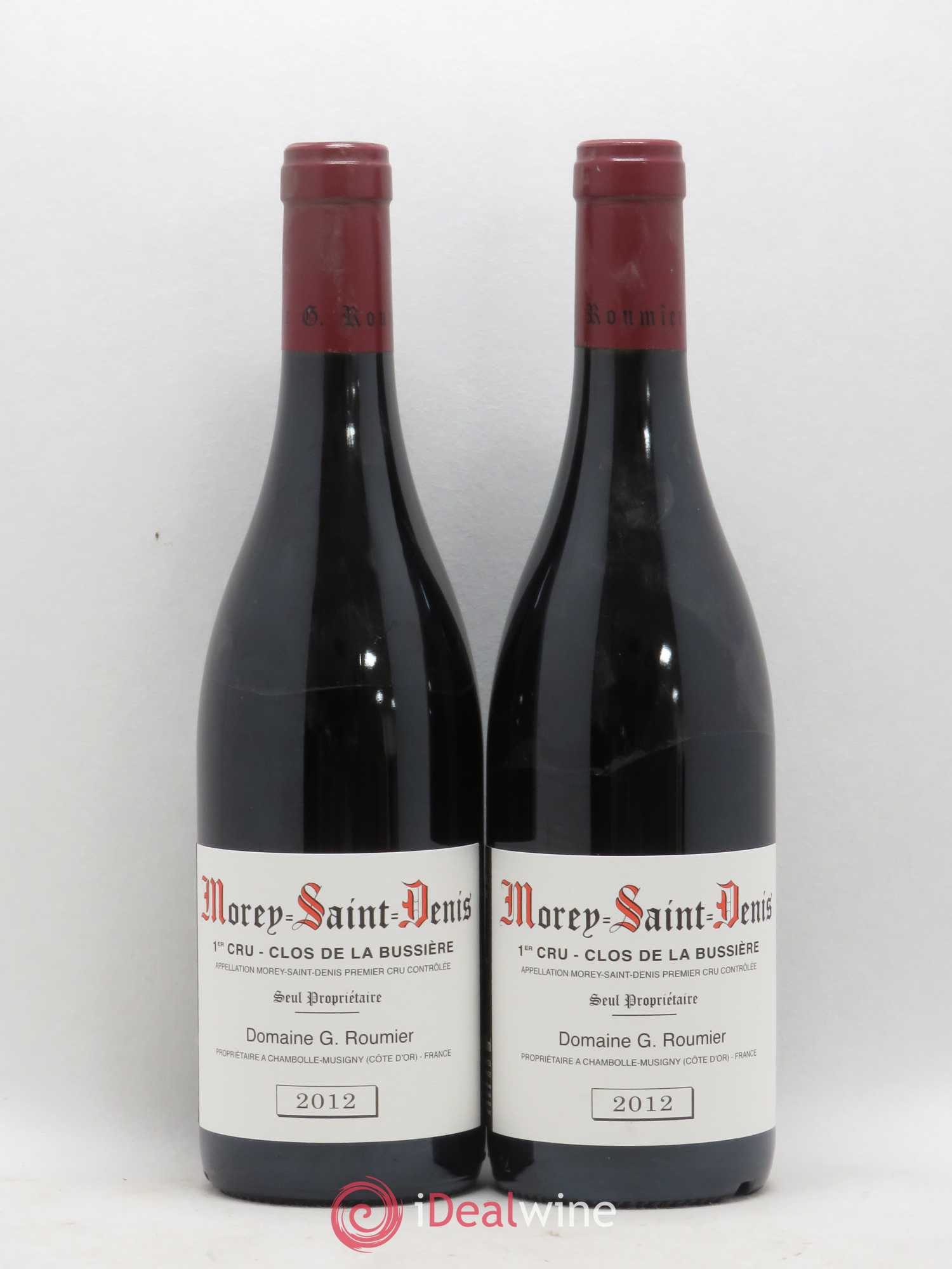 Morey-Saint-Denis 1er Cru Clos de la Bussière Georges Roumier (Domaine) 2012 - Lot de 2 bouteilles - 0