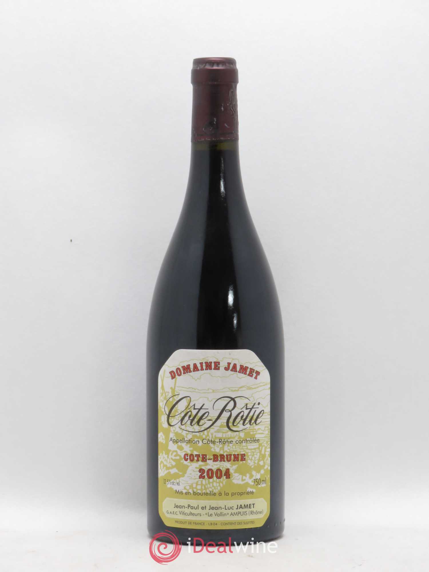 Côte-Rôtie Côte Brune Jamet (Domaine) 2004 - Lot de 1 bouteille - 0