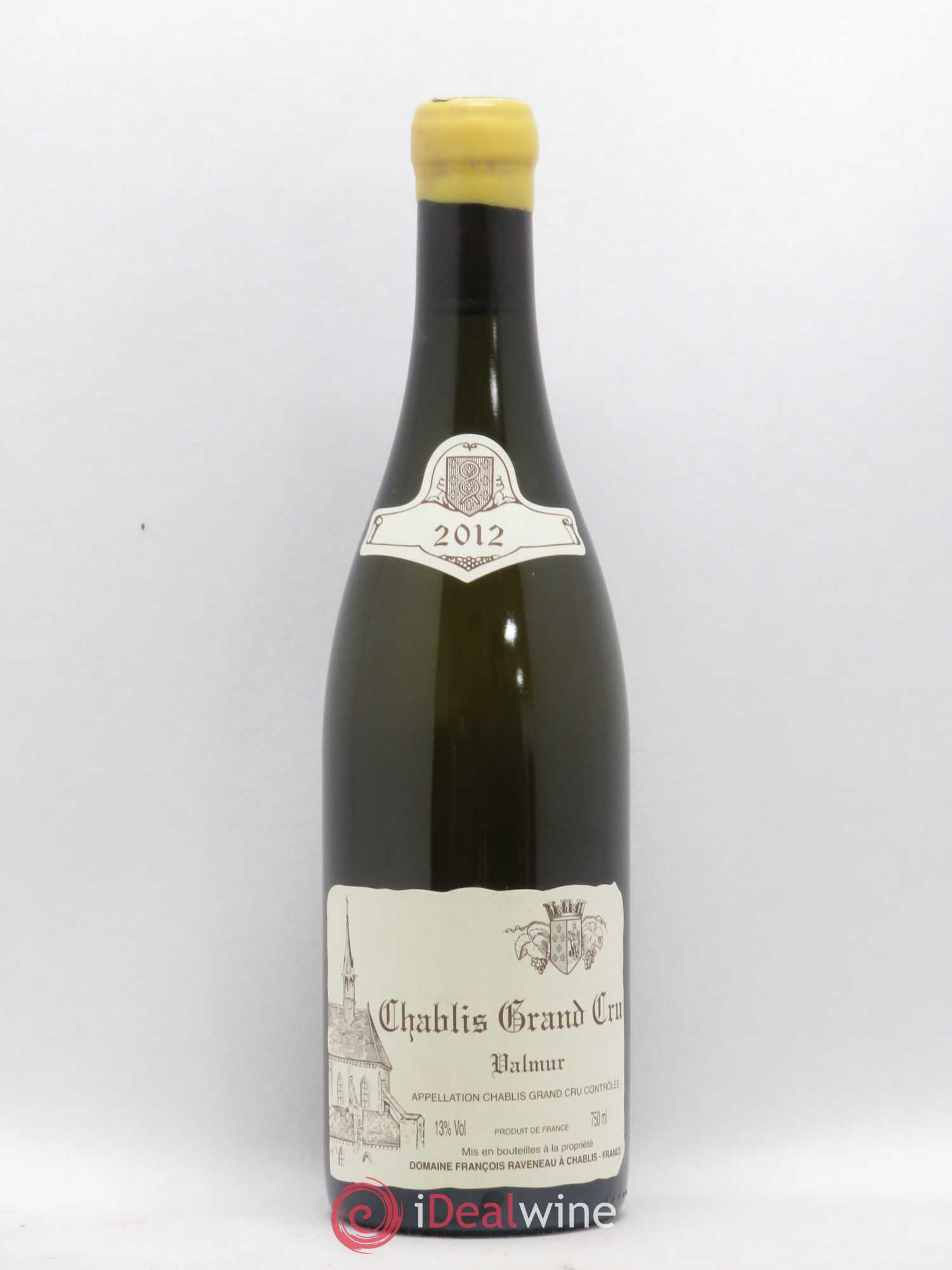 Chablis Grand Cru Valmur Raveneau (Domaine) 2012 - Lot de 1 bouteille - 0