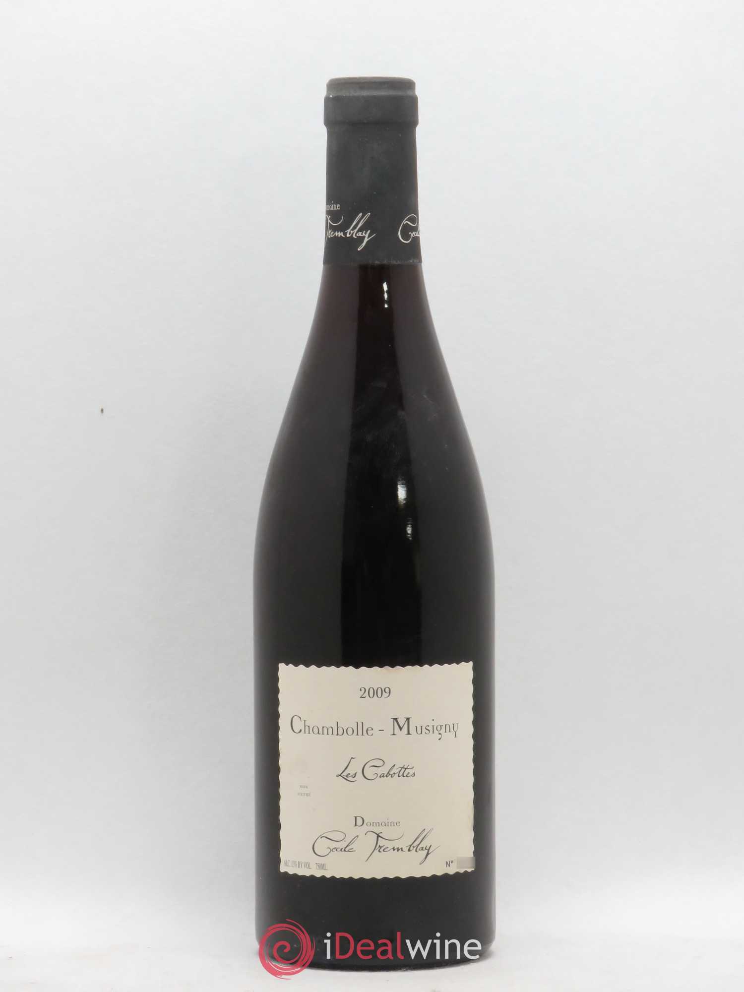 Chambolle-Musigny Les Cabottes Cécile Tremblay 2009 - Lot de 1 bouteille - 0