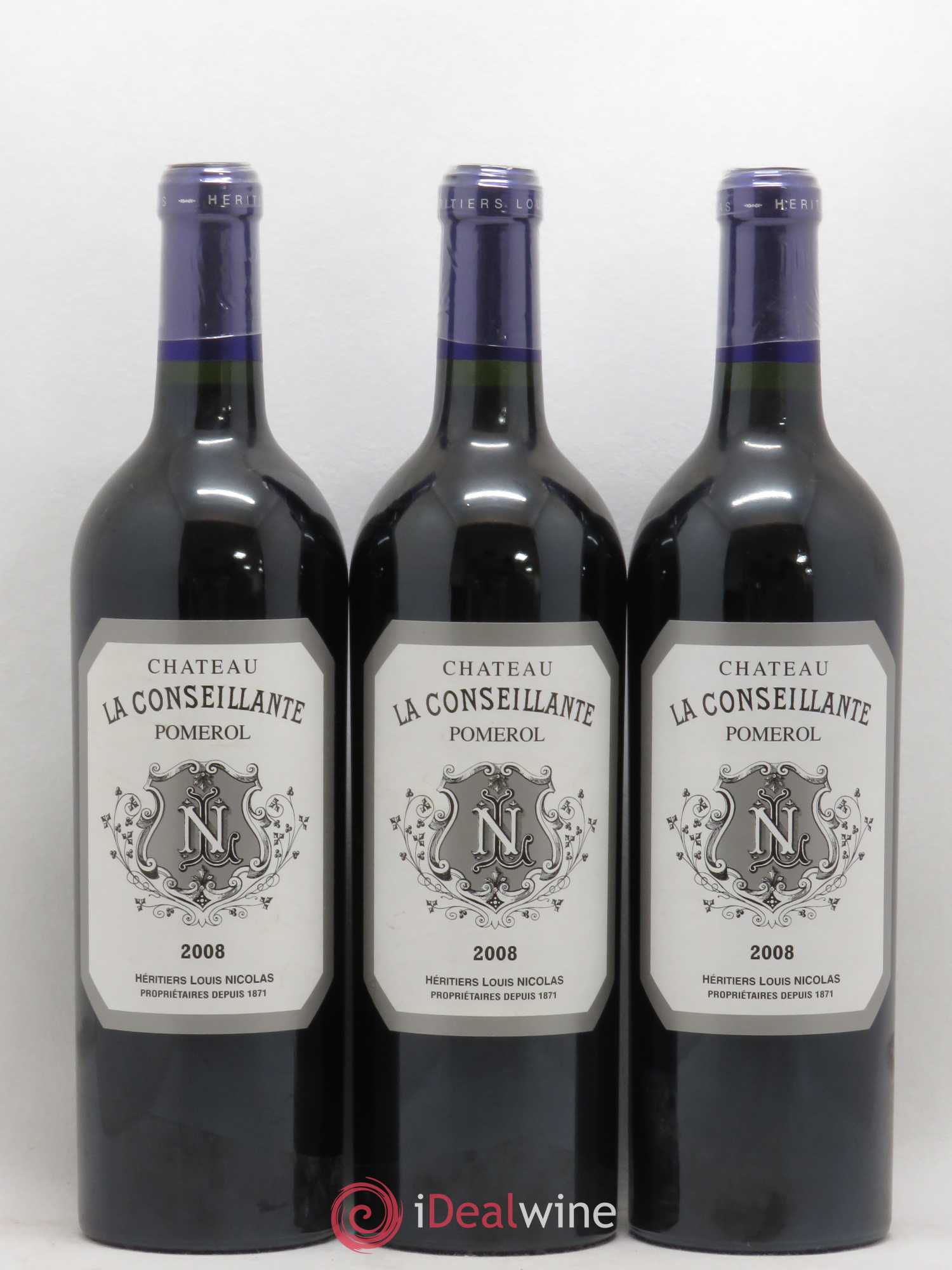 Château la Conseillante 2008 - Lot de 3 bouteilles - 0