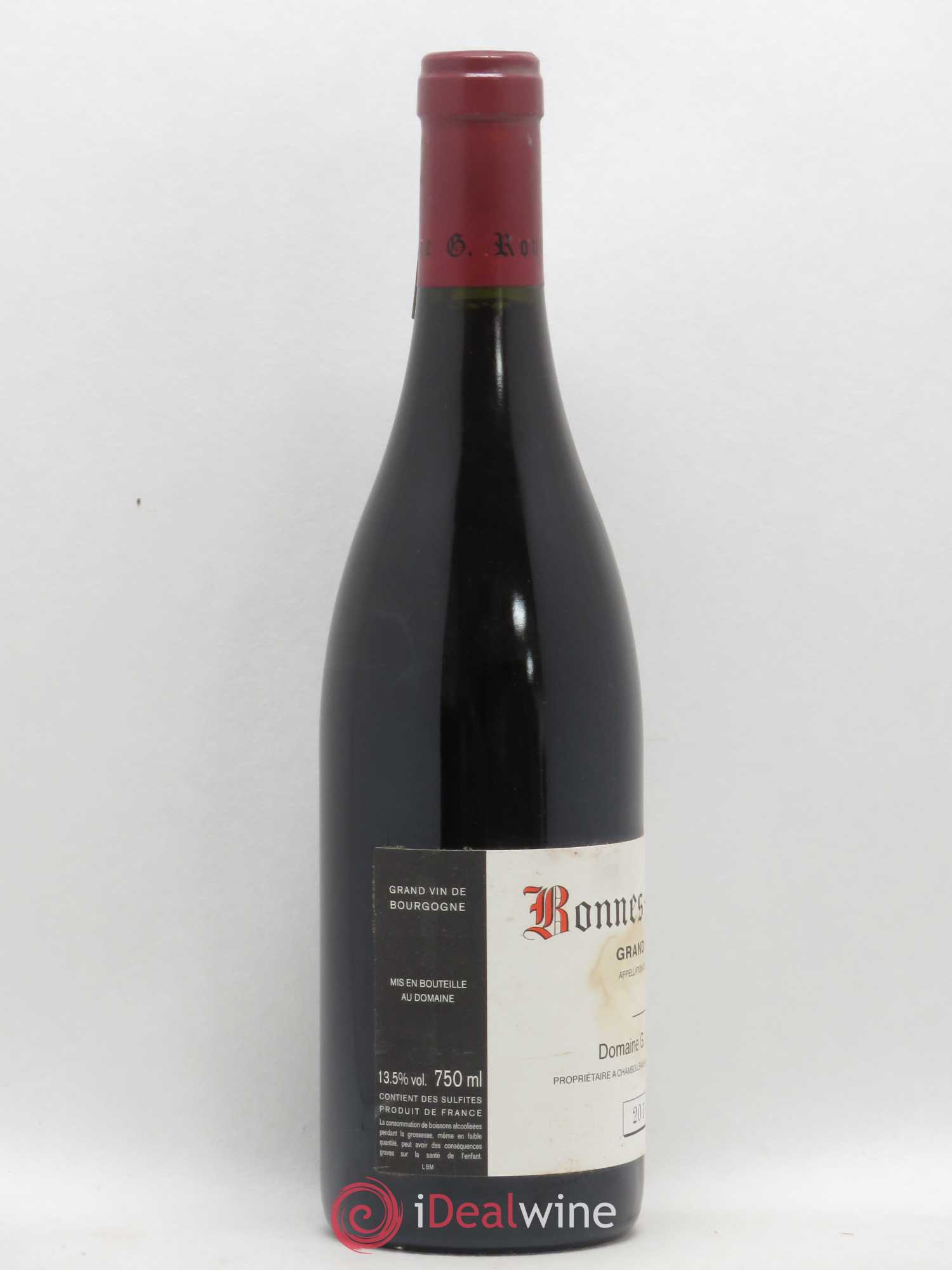 Bonnes-Mares Grand Cru Georges Roumier (Domaine) 2010 - Lot de 1 bouteille - 1