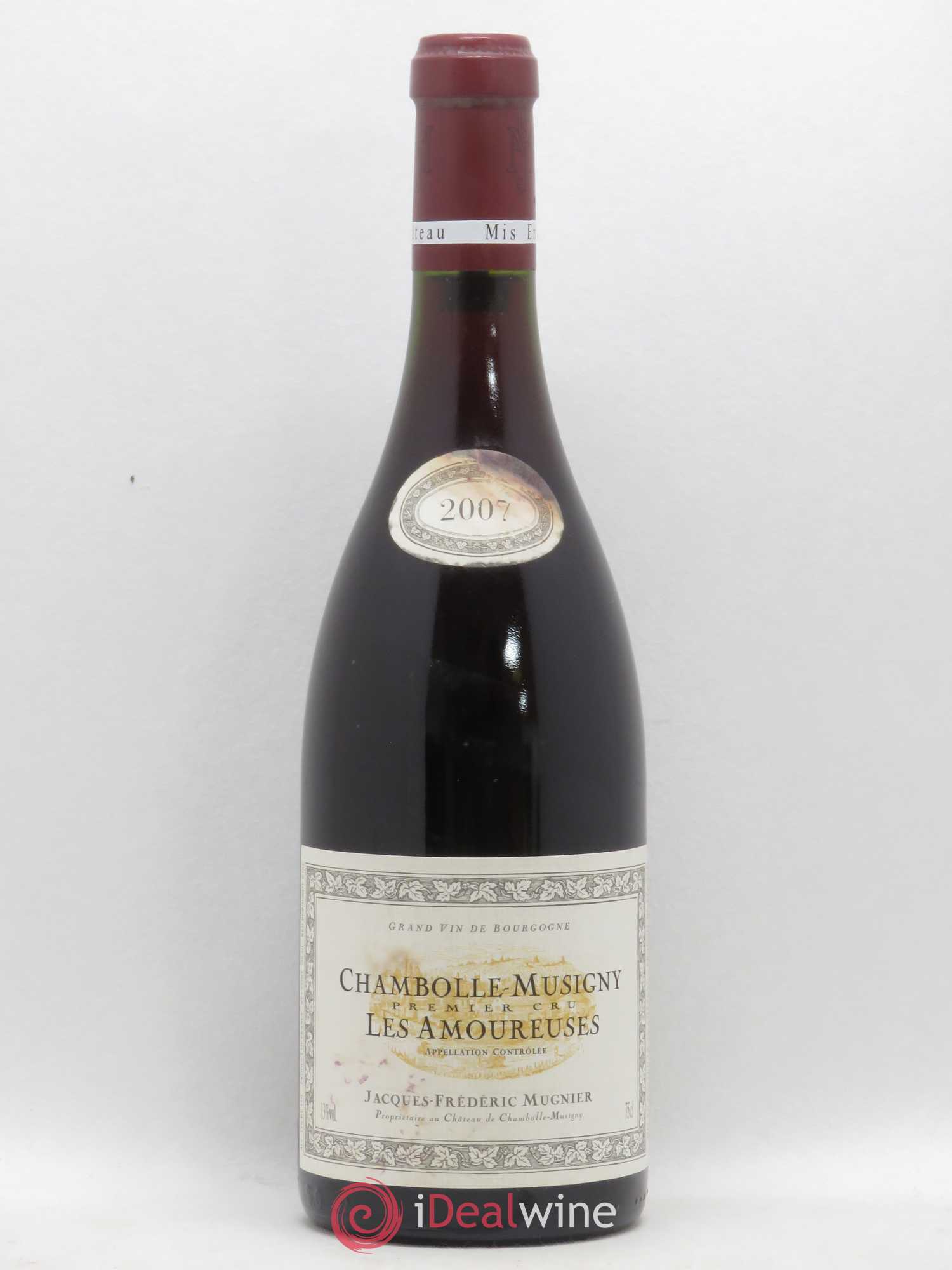 Chambolle-Musigny 1er Cru Les Amoureuses Jacques-Frédéric Mugnier 2007 - Lot de 1 bouteille - 0