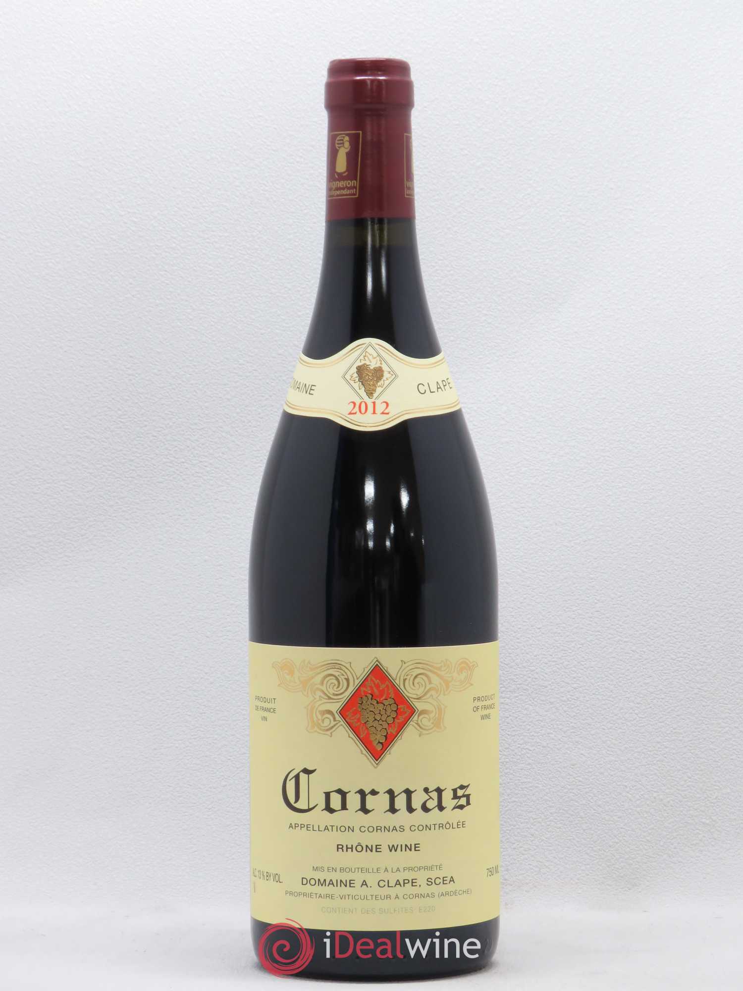 Cornas Auguste Clape 2012 - Lot de 1 bouteille - 0