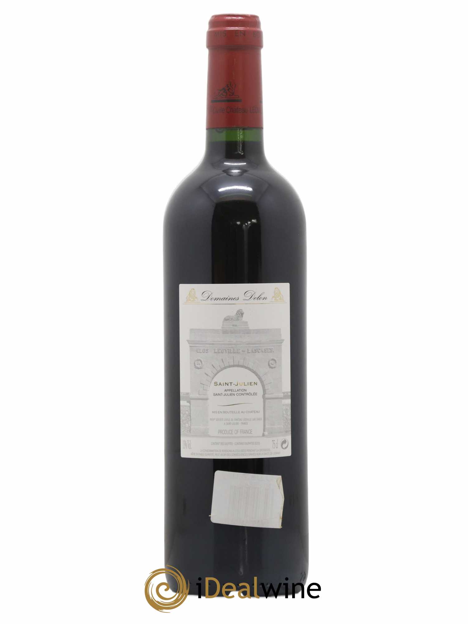 Château Léoville Las Cases 2ème Grand Cru Classé 2004 - Lot de 1 bouteille - 1
