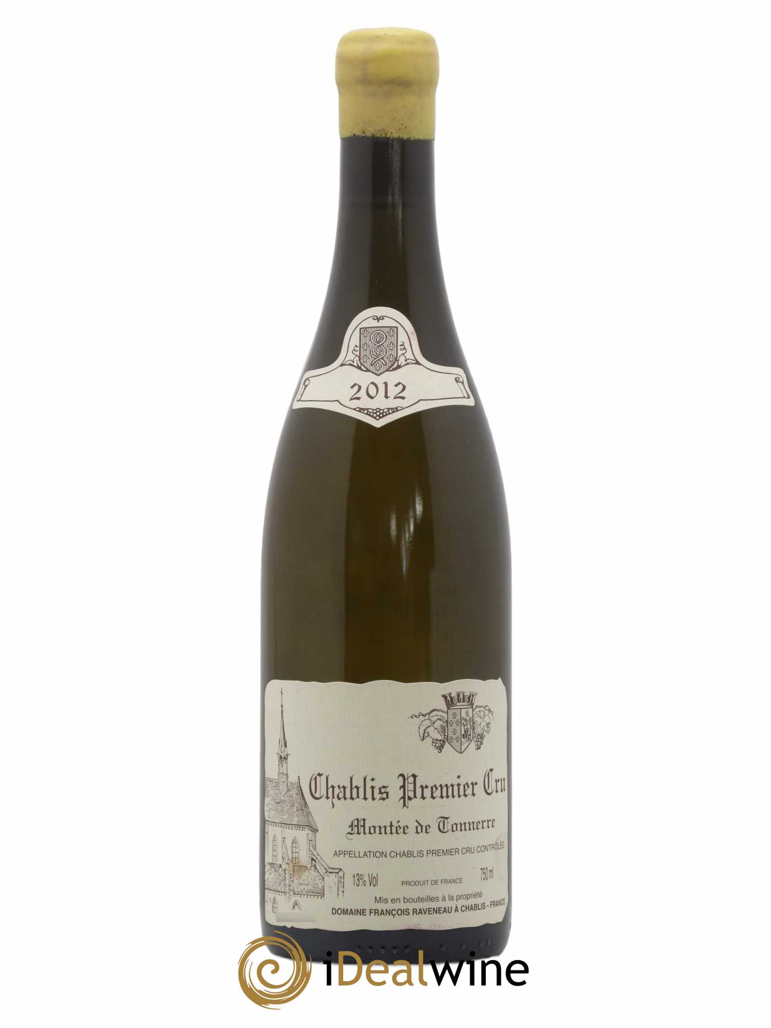 Chablis 1er Cru Montée de Tonnerre Raveneau (Domaine) 2012 - Lot de 1 bouteille - 0