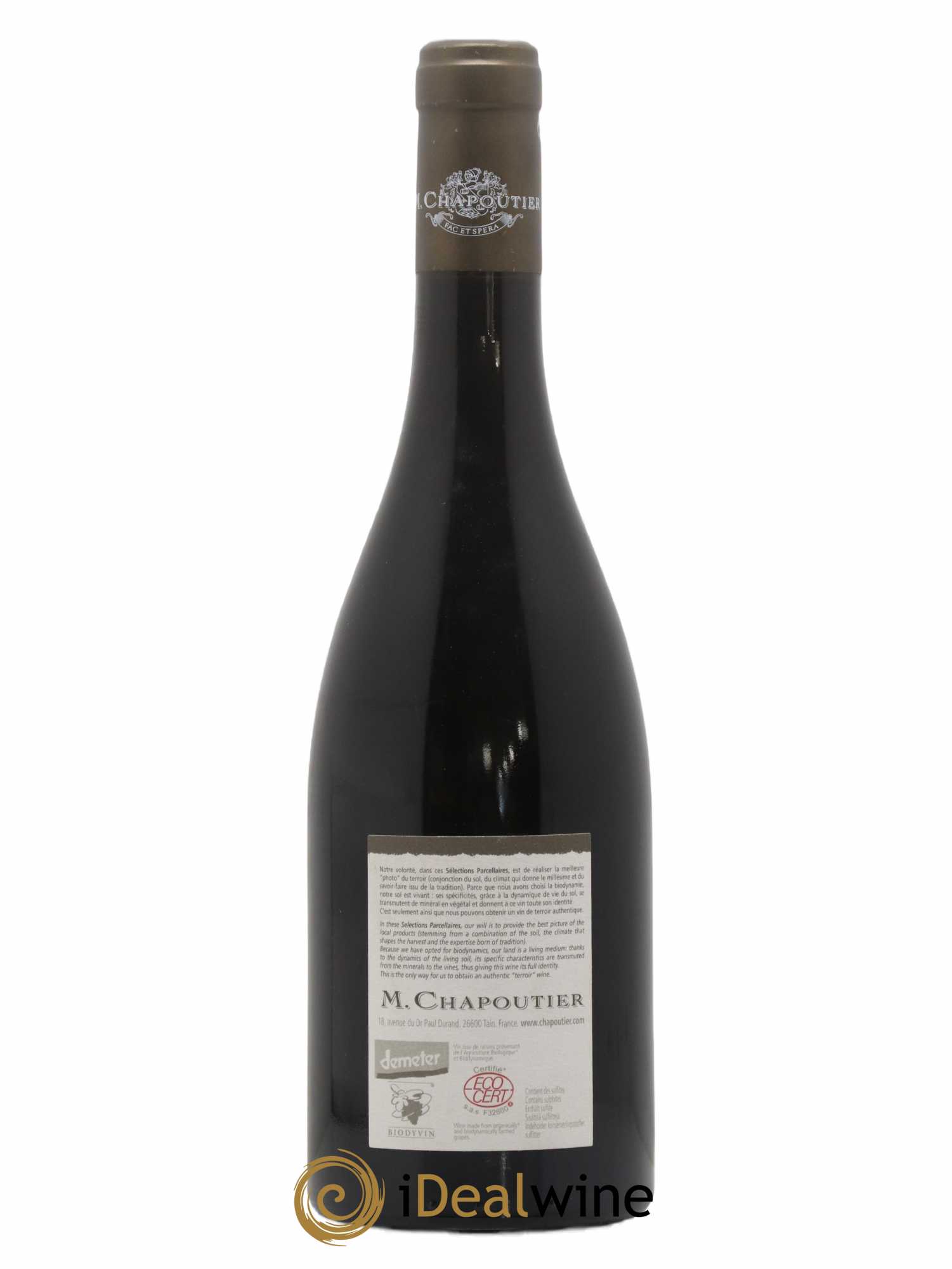 Hermitage Ermitage Le Pavillon Chapoutier 2005 - Lot de 1 bouteille - 1