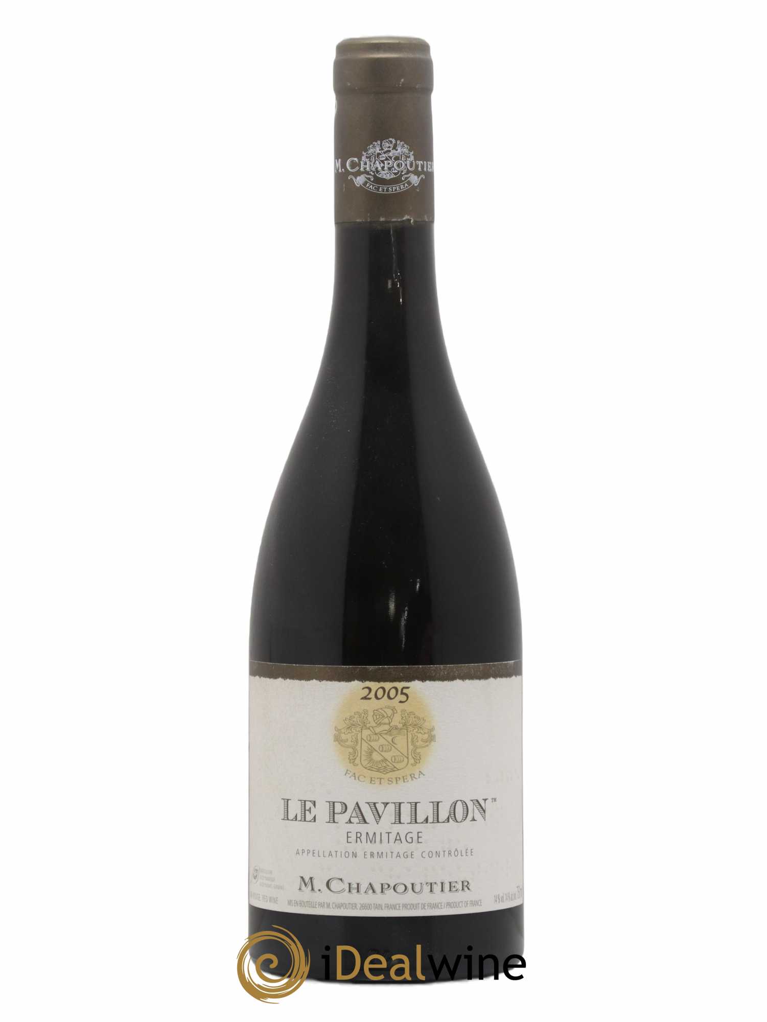 Hermitage Ermitage Le Pavillon Chapoutier 2005 - Lot de 1 bouteille - 0