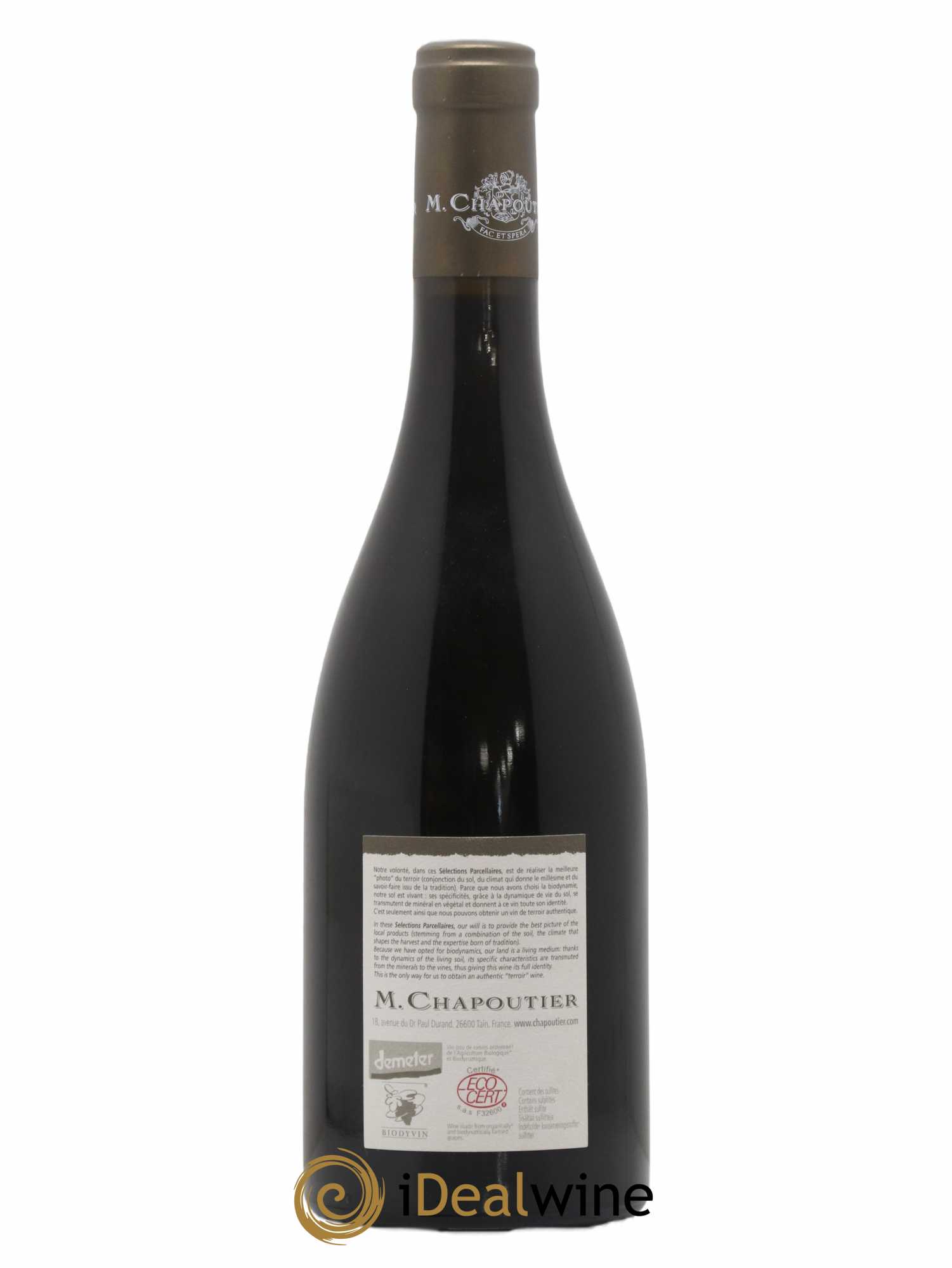 Hermitage Ermitage Le Pavillon Chapoutier 2005 - Lot de 1 bouteille - 1