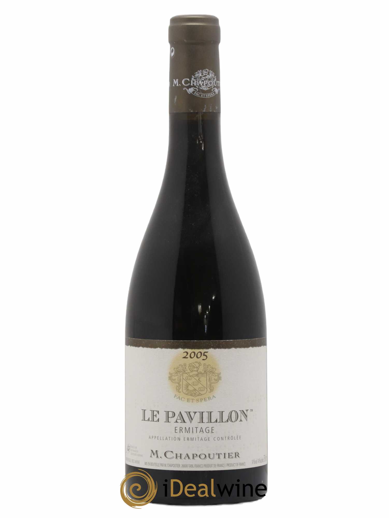 Hermitage Ermitage Le Pavillon Chapoutier 2005 - Lot de 1 bouteille - 0