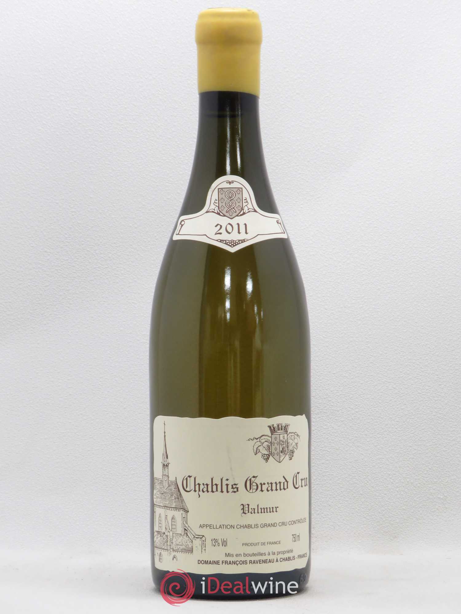 Chablis Grand Cru Valmur Raveneau (Domaine) 2011 - Lot de 1 bouteille - 0