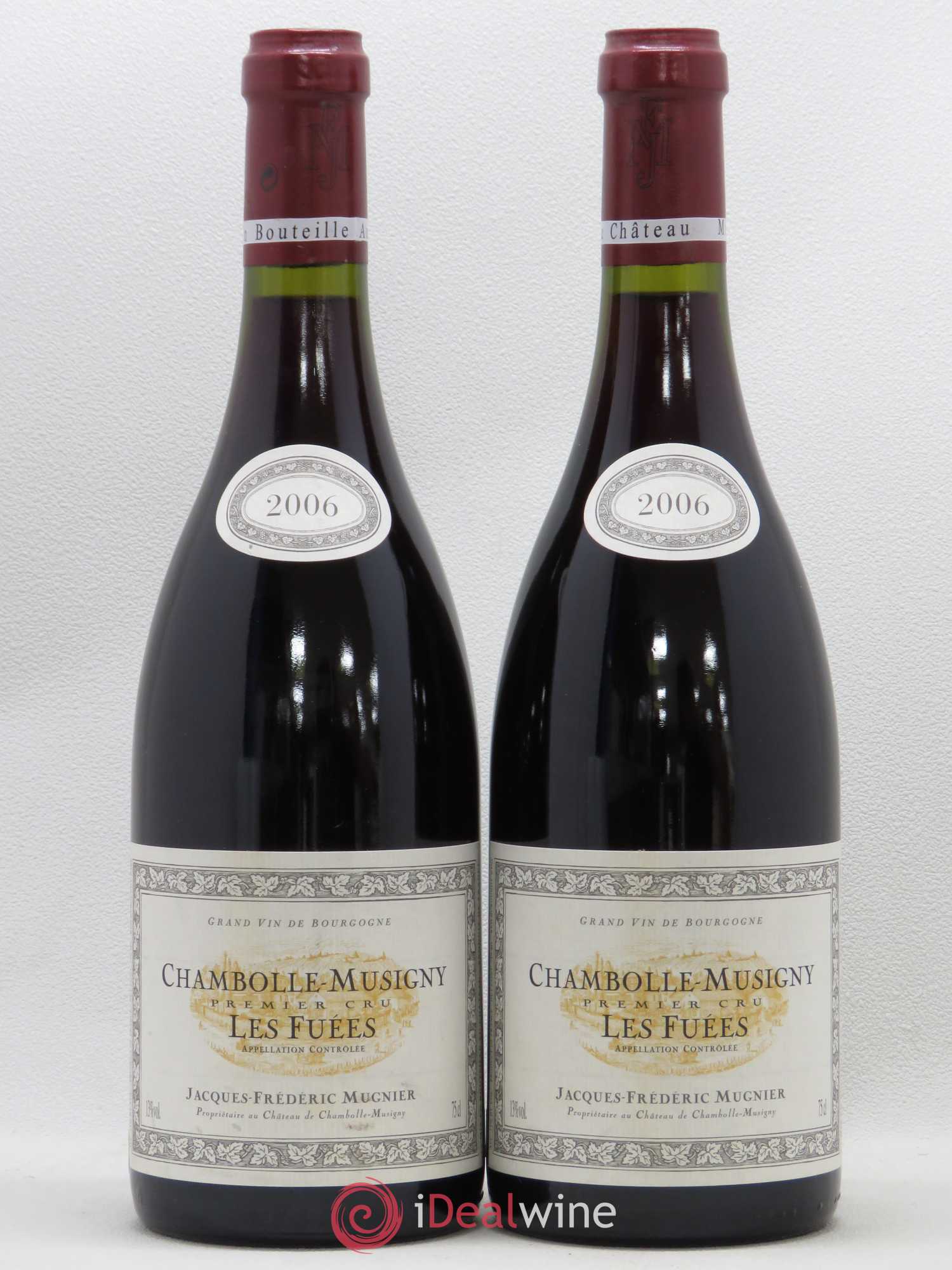 Chambolle-Musigny 1er Cru Les Fuées Jacques-Frédéric Mugnier 2006 - Lot de 2 bouteilles - 0