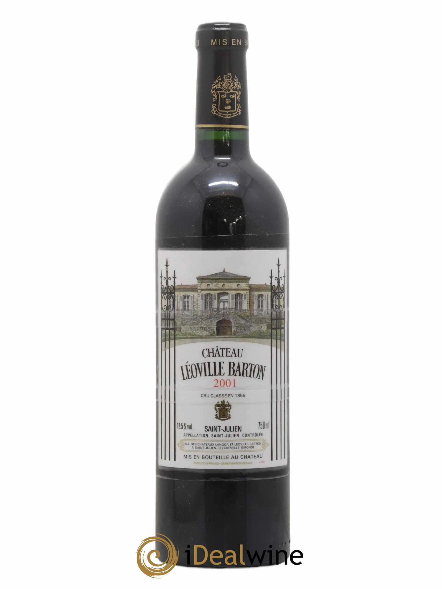 Château Léoville Barton 2ème Grand Cru Classé 2001 - Lot de 1 bouteille - 0
