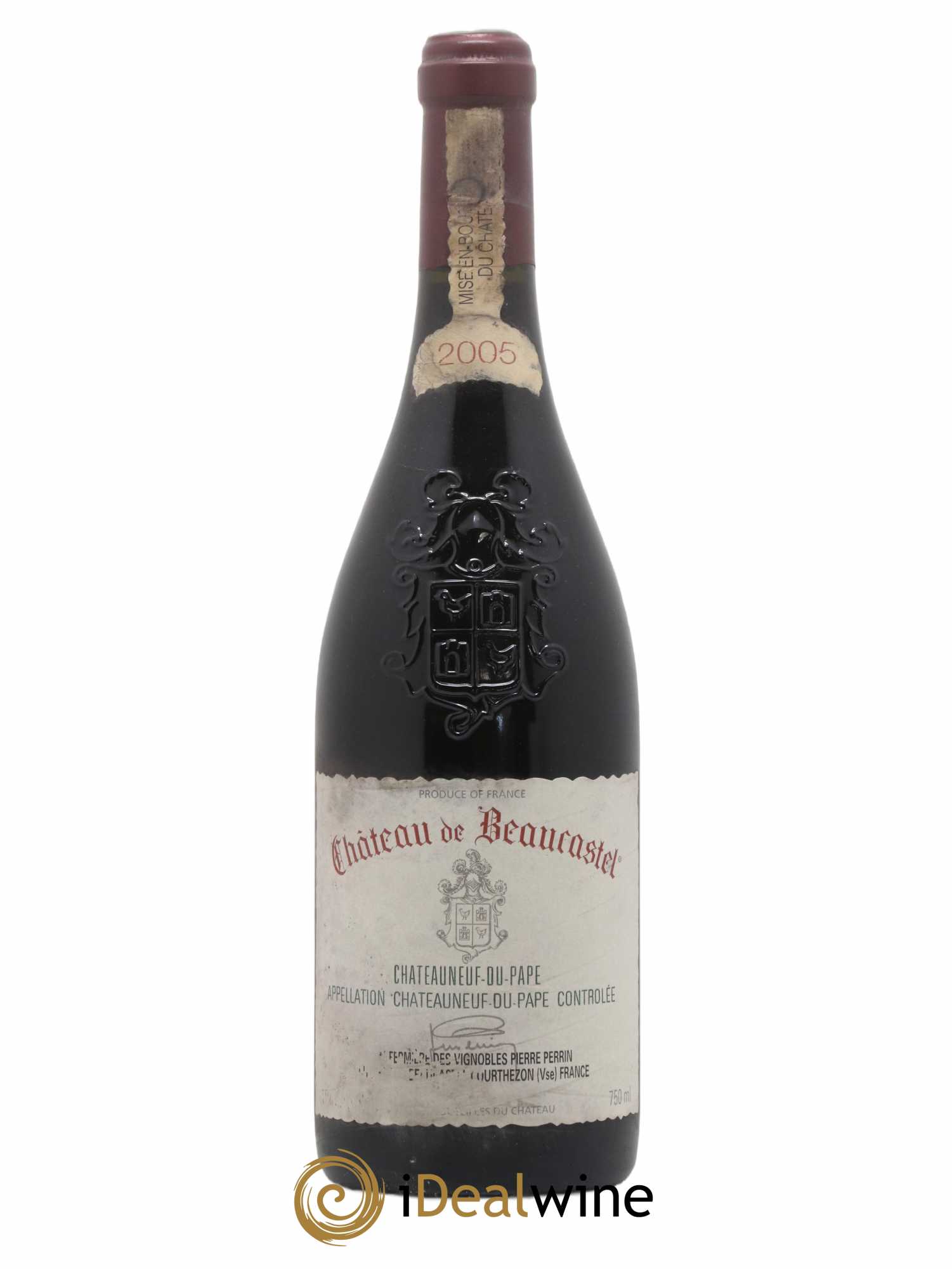 Châteauneuf-du-Pape Château de Beaucastel Famille Perrin 2005 - Lot de 1 bouteille - 0