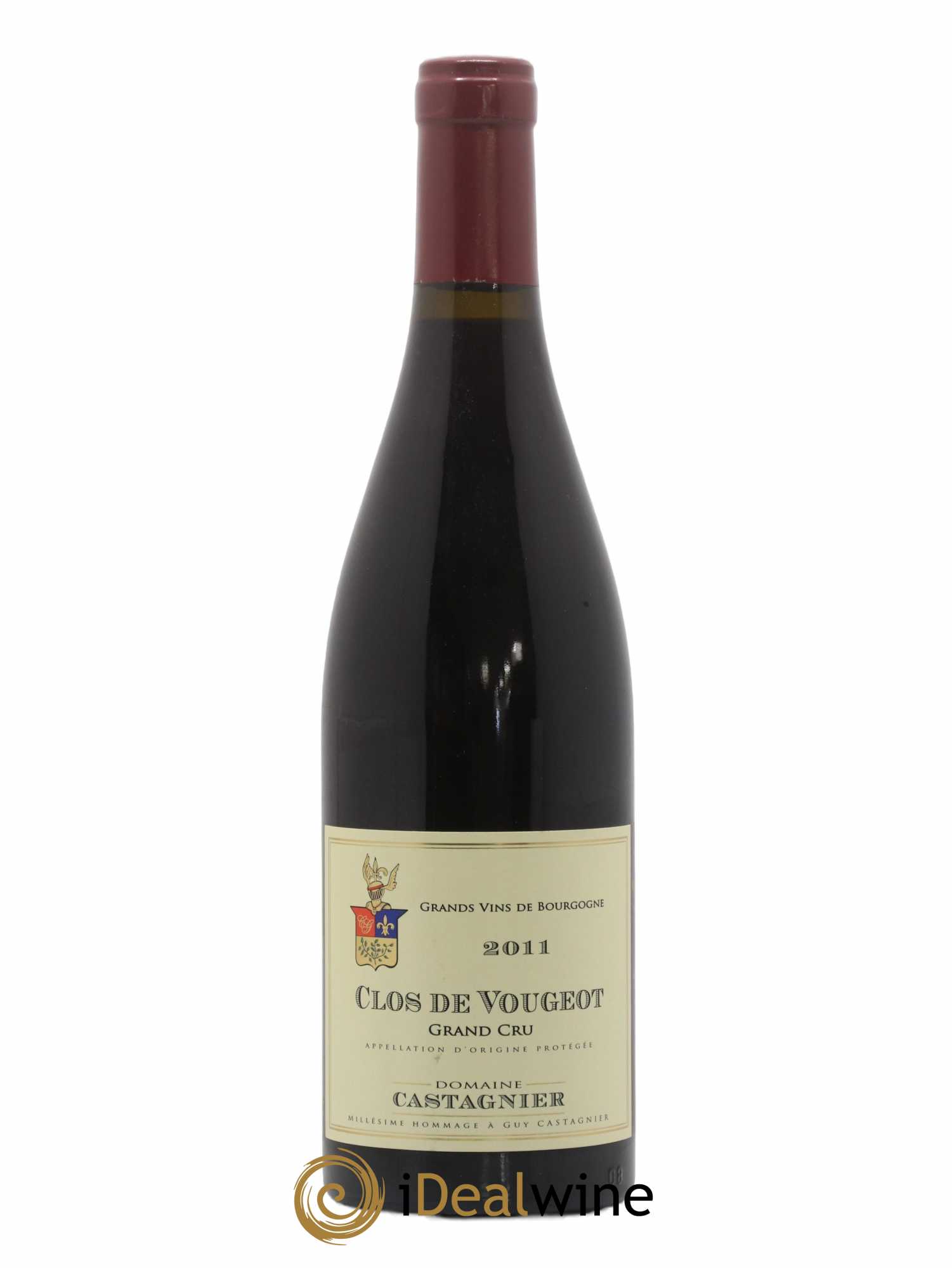 Clos de Vougeot Grand Cru Castagnier (Domaine) 2011 - Lot de 1 bouteille - 0