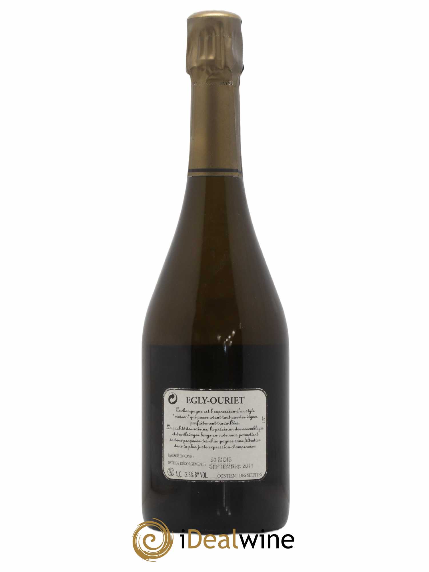 Ambonnay Vieilles Vignes Brut Millésimé Egly-Ouriet 2002 - Lot of 1 bottle - 1