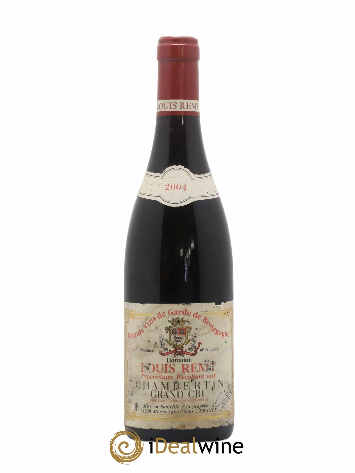 Chambertin Grand Cru Domaine Rémy Louis 2004 - Lot de 1 bouteille - 0