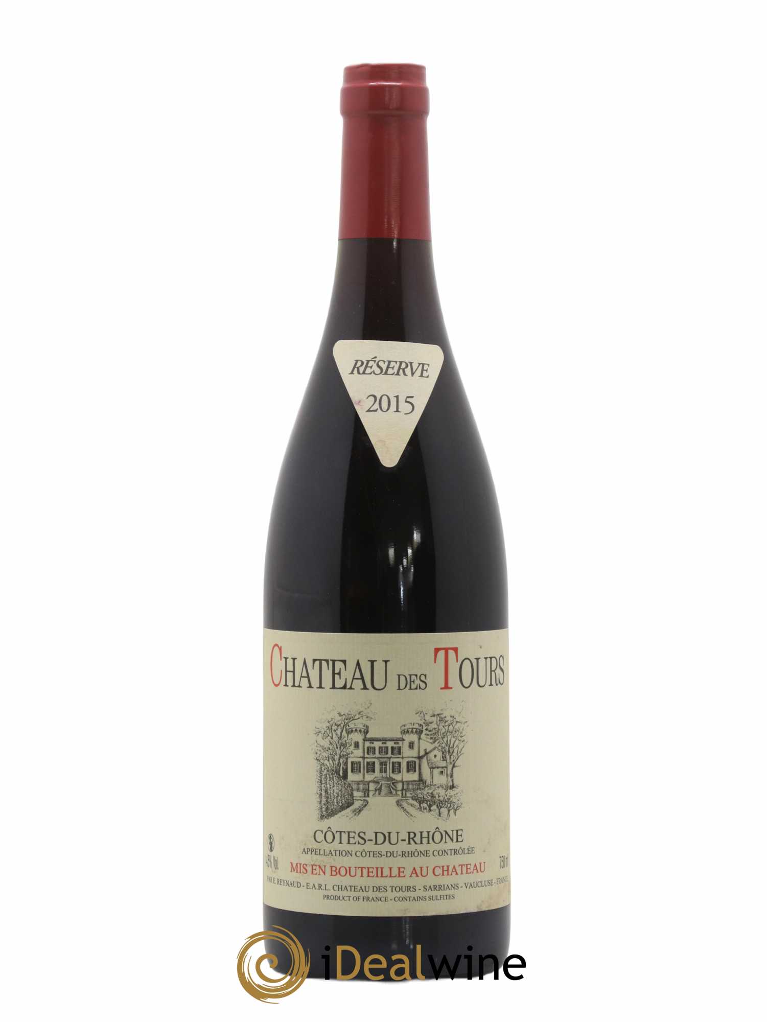 Côtes-du-Rhône Château des Tours Emmanuel Reynaud 2015 - Lot de 1 bouteille - 0