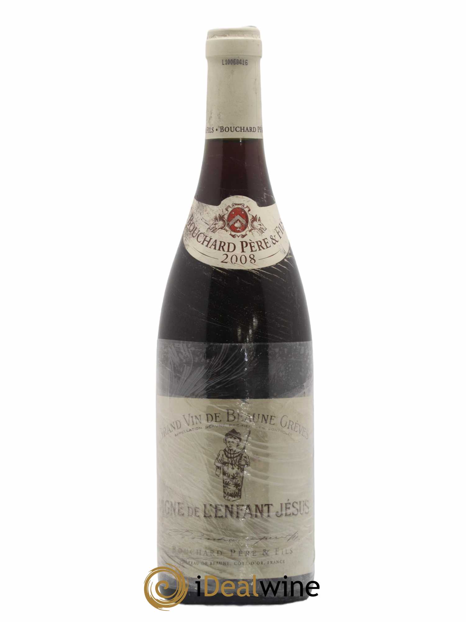 Beaune 1er Cru Grèves - Vigne de l'Enfant Jésus Bouchard Père & Fils 2008 - Lot de 1 bouteille - 0