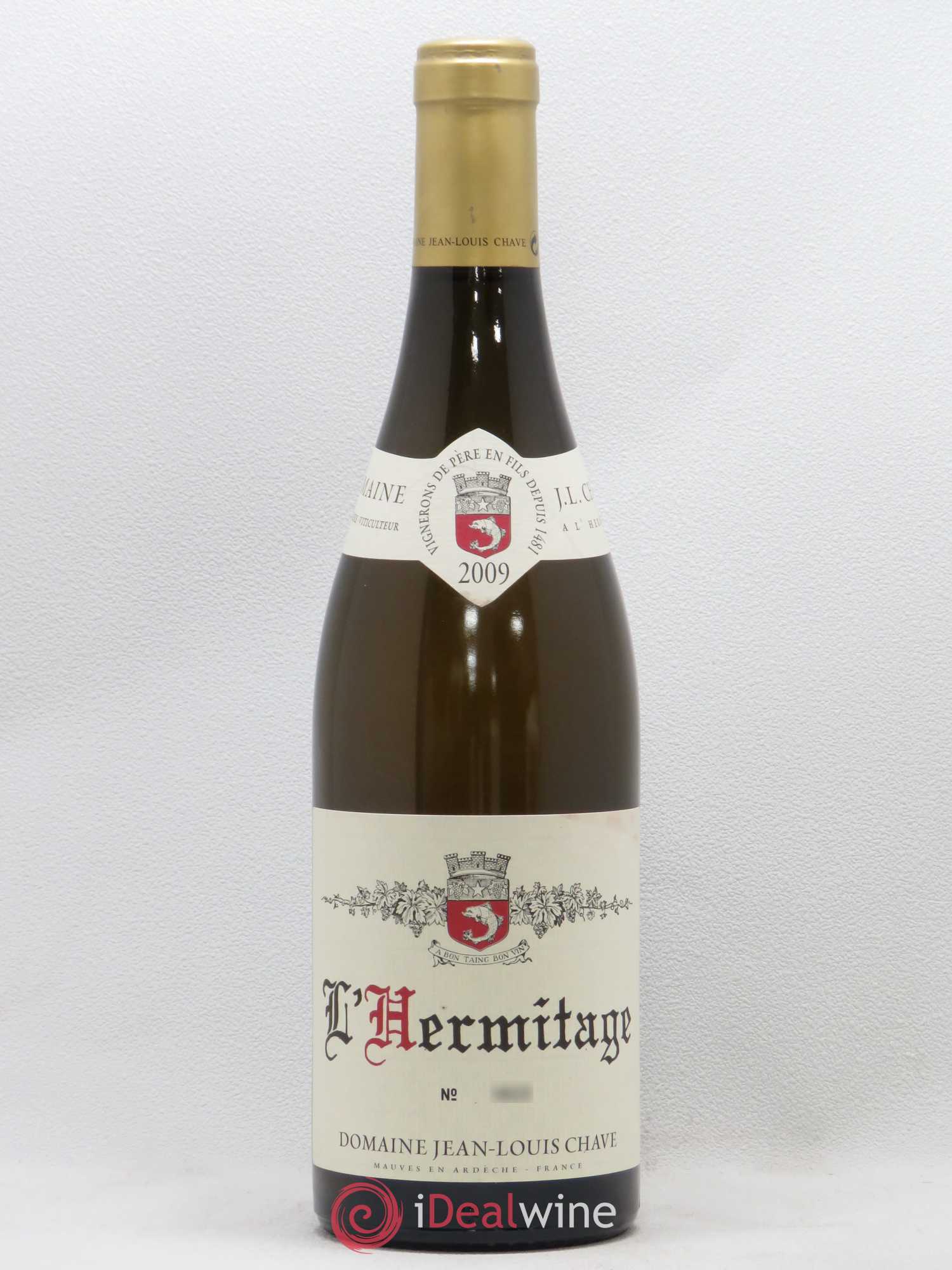 Hermitage Jean-Louis Chave 2009 - Lot de 1 bouteille - 0