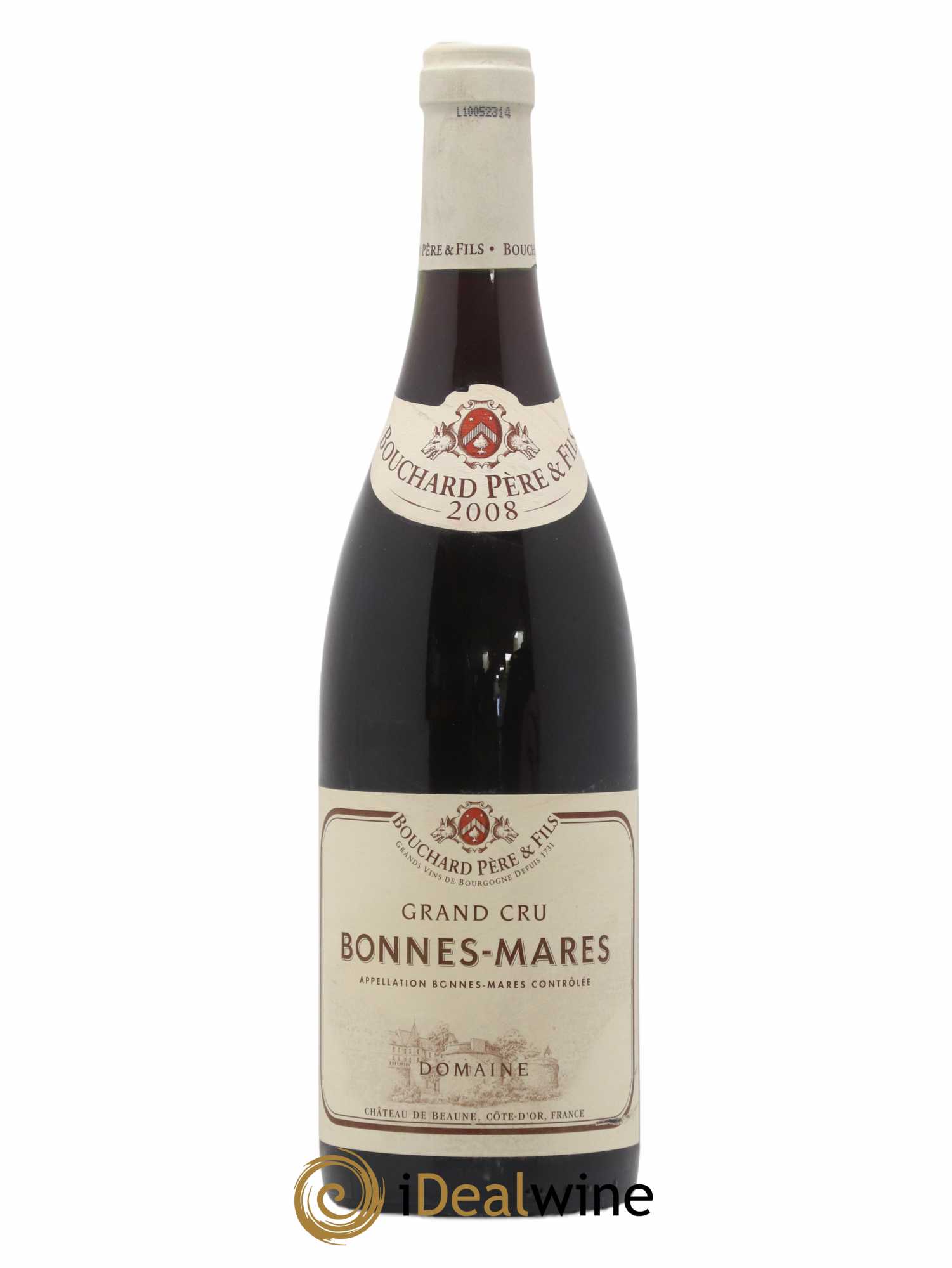 Bonnes-Mares Grand Cru Bouchard Père & Fils 2008 - Lot de 1 bouteille - 0
