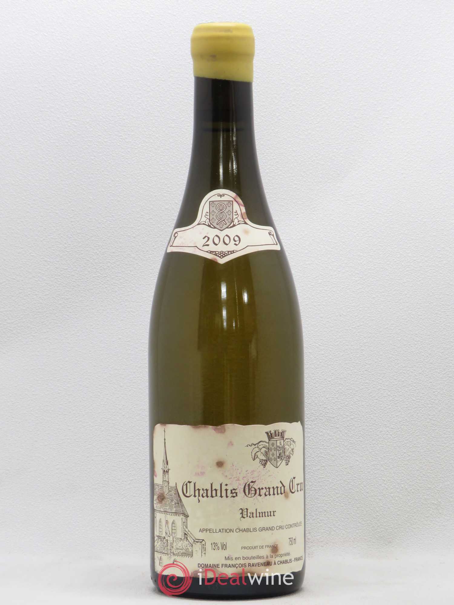 Chablis Grand Cru Valmur Raveneau (Domaine) 2009 - Lot de 1 bouteille - 0