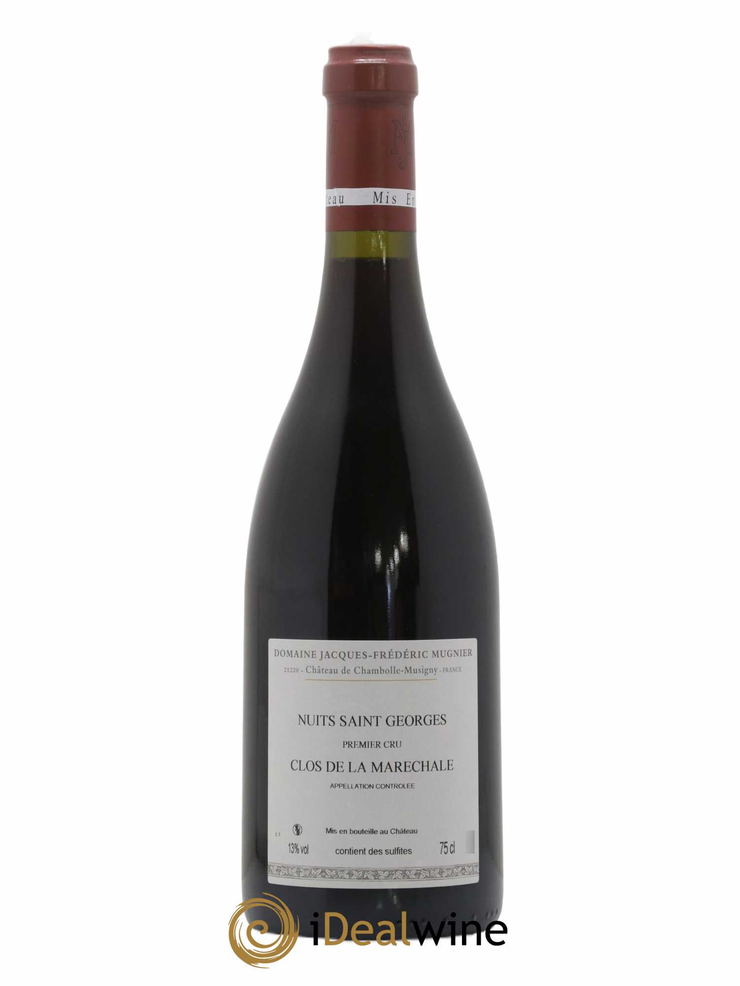 Nuits-Saint-Georges 1er Cru Clos de La Maréchale Jacques-Frédéric Mugnier 2010 - Lot of 1 bottle - 1