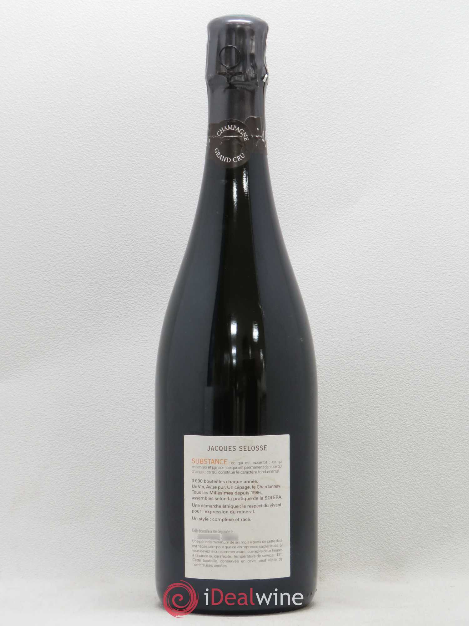 Substance Jacques Selosse - Lot de 1 bouteille - 1
