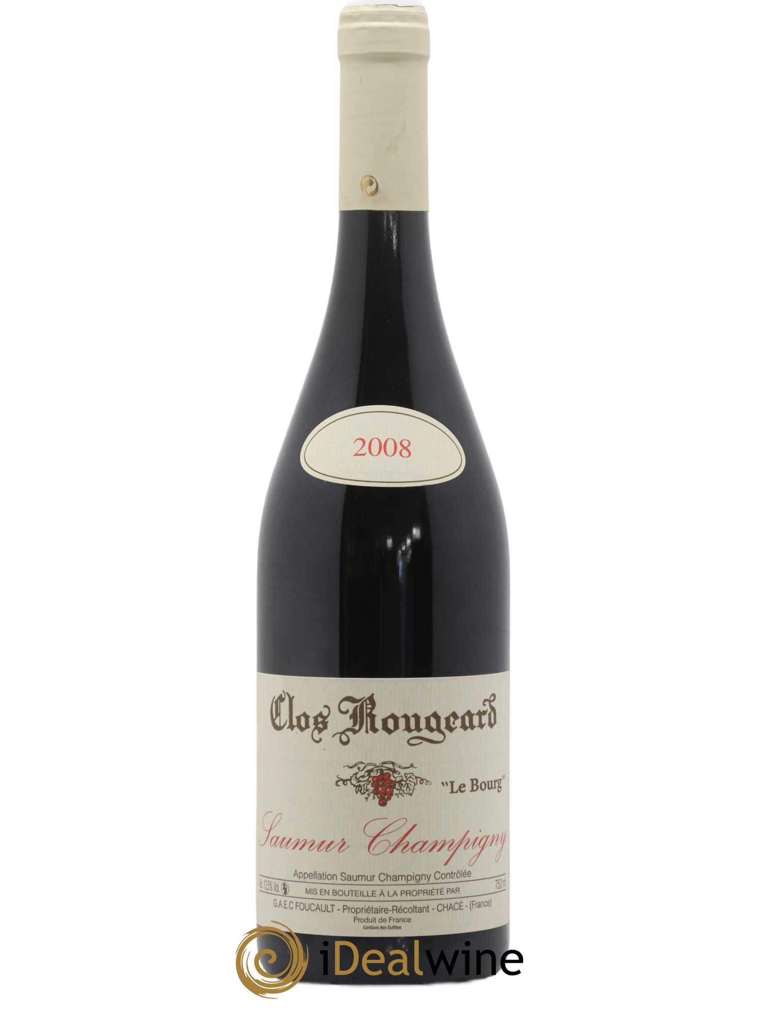 Saumur-Champigny Le Bourg Clos Rougeard 2008 - Lot de 1 bouteille - 0