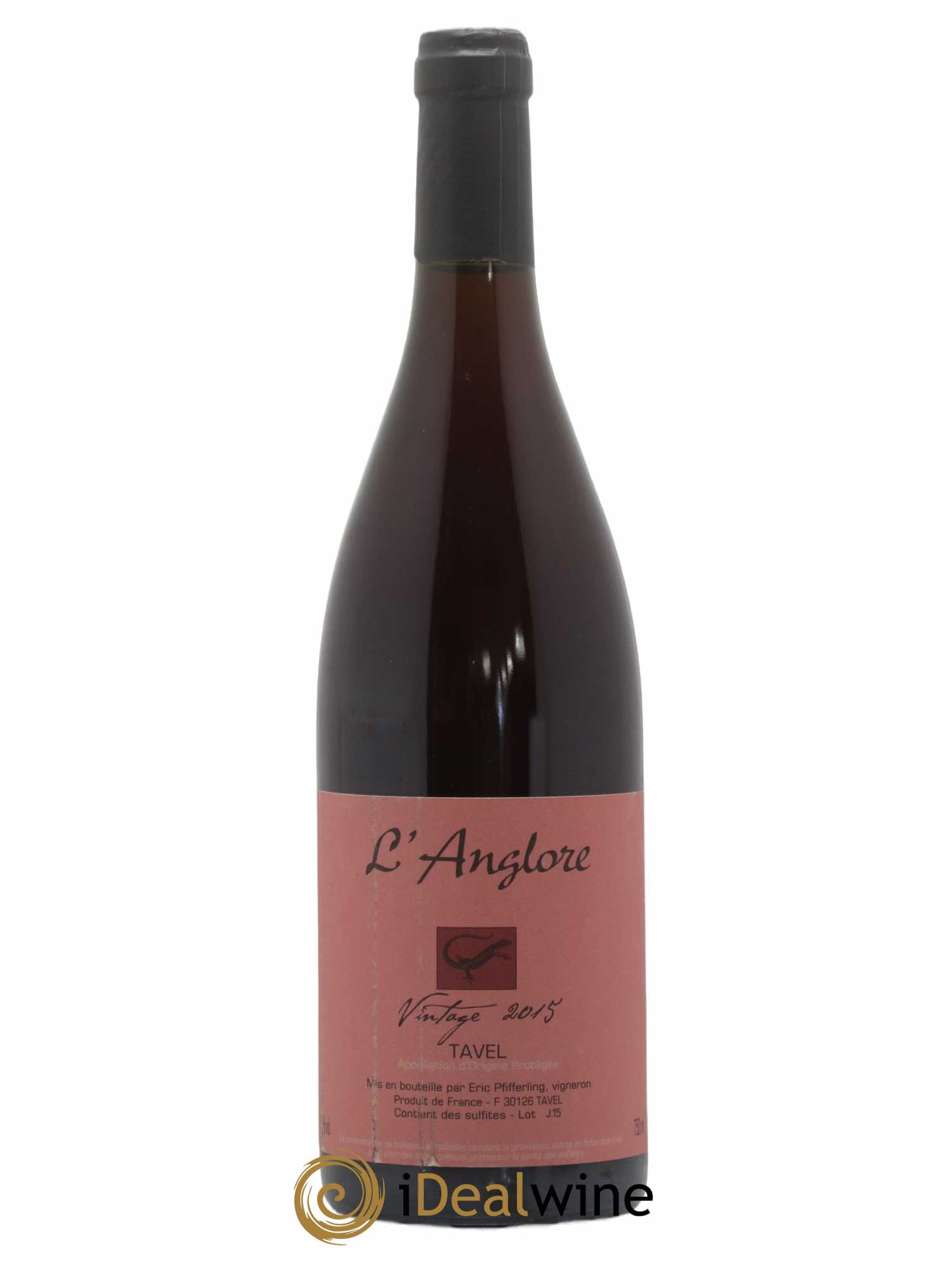 Tavel Vintage L'Anglore 2015 - Lot de 1 bouteille - 0
