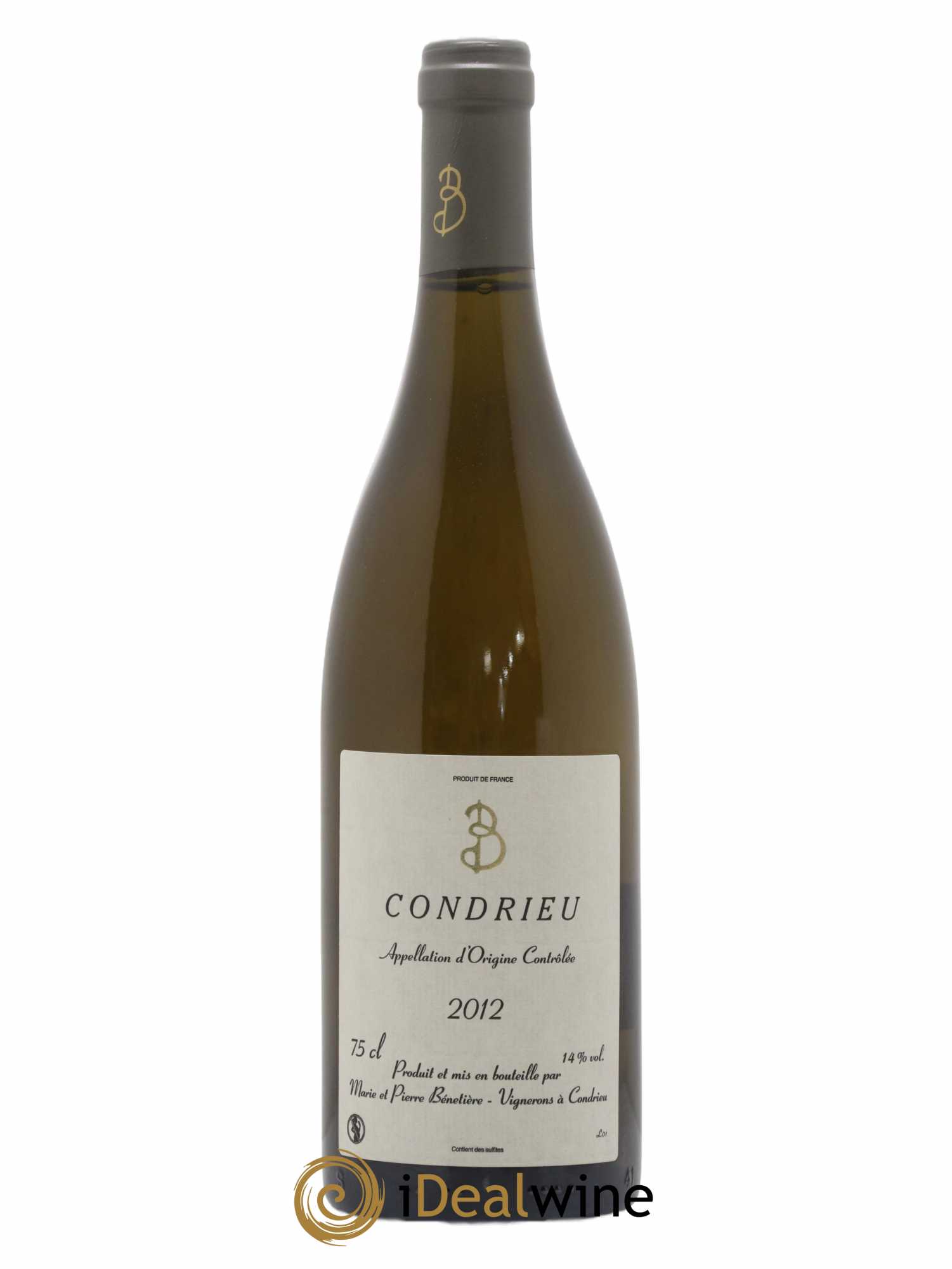 Condrieu Marie et Pierre Bénetière (Domaine) 2012 - Lot de 1 bouteille - 0