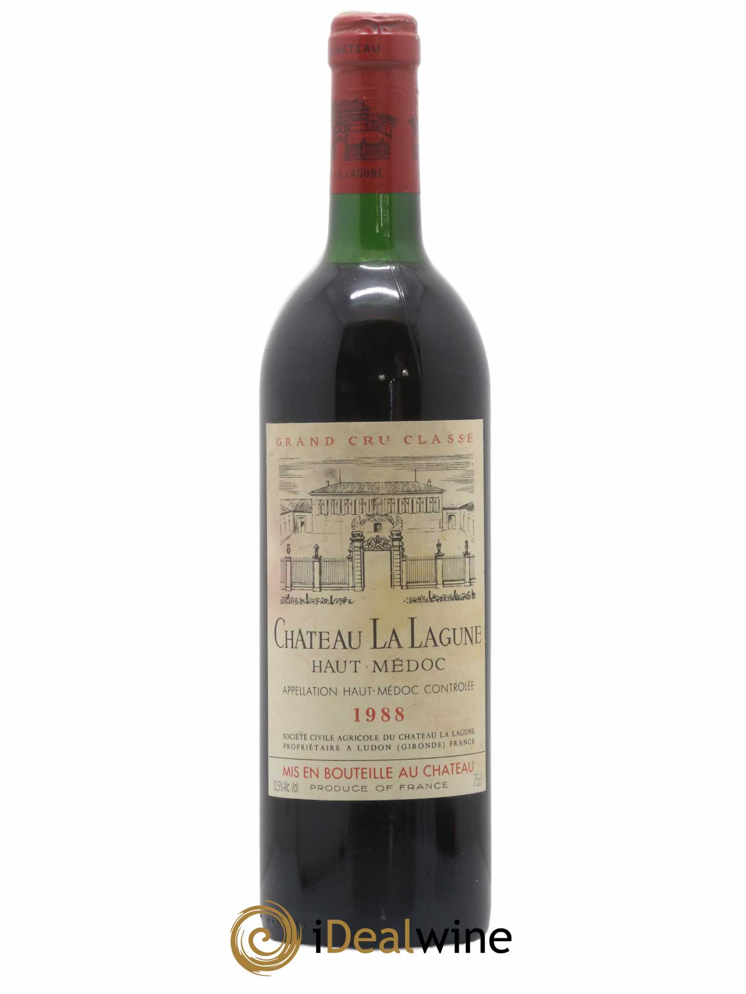 Château la Lagune 3ème Grand Cru Classé 1988 - Lot de 1 bouteille - 0