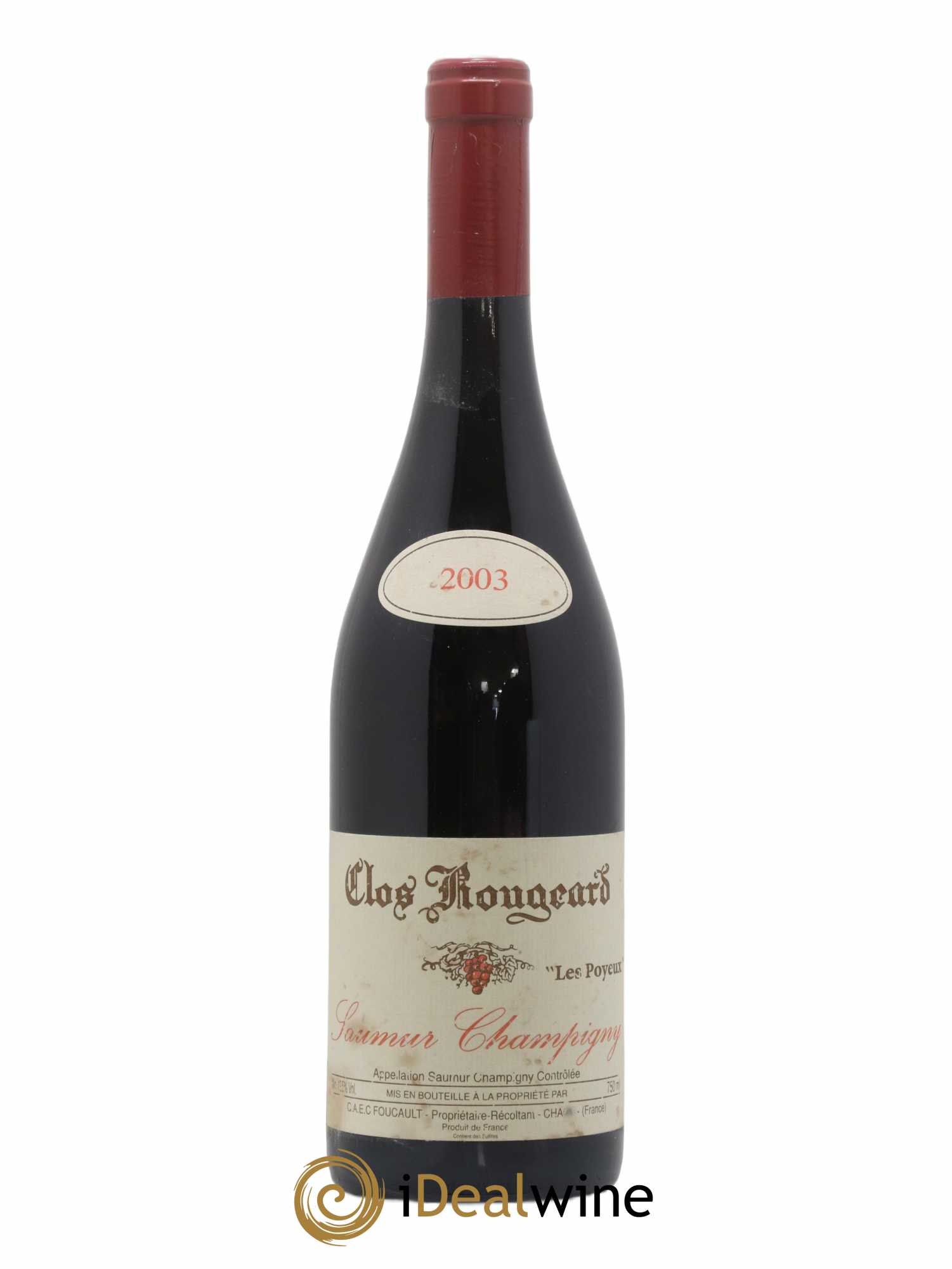Saumur-Champigny Les Poyeux Clos Rougeard 2003 - Lot de 1 bouteille - 0