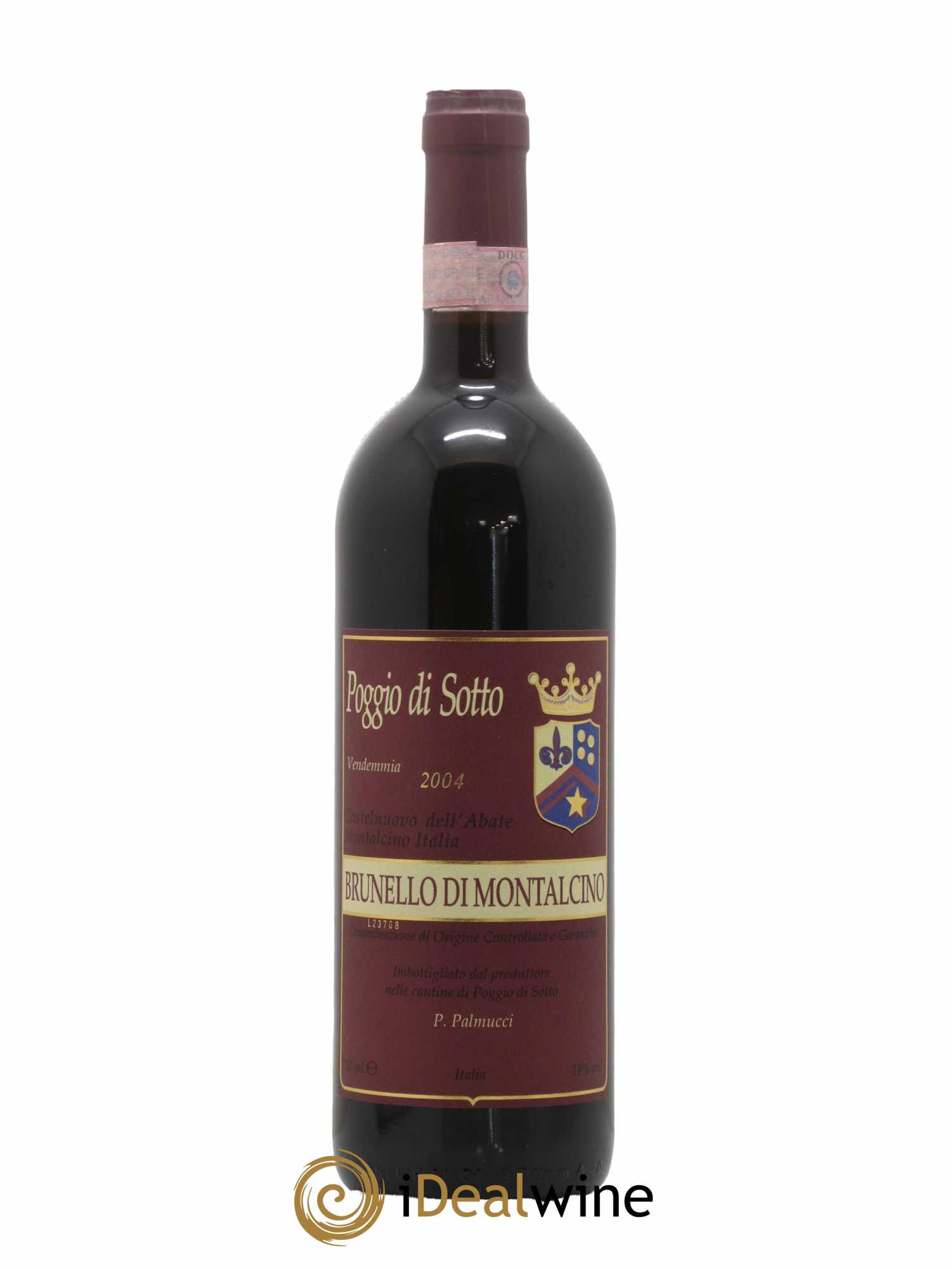Brunello di Montalcino DOCG Poggio di Sotto 2004 - Lot de 1 bouteille - 0