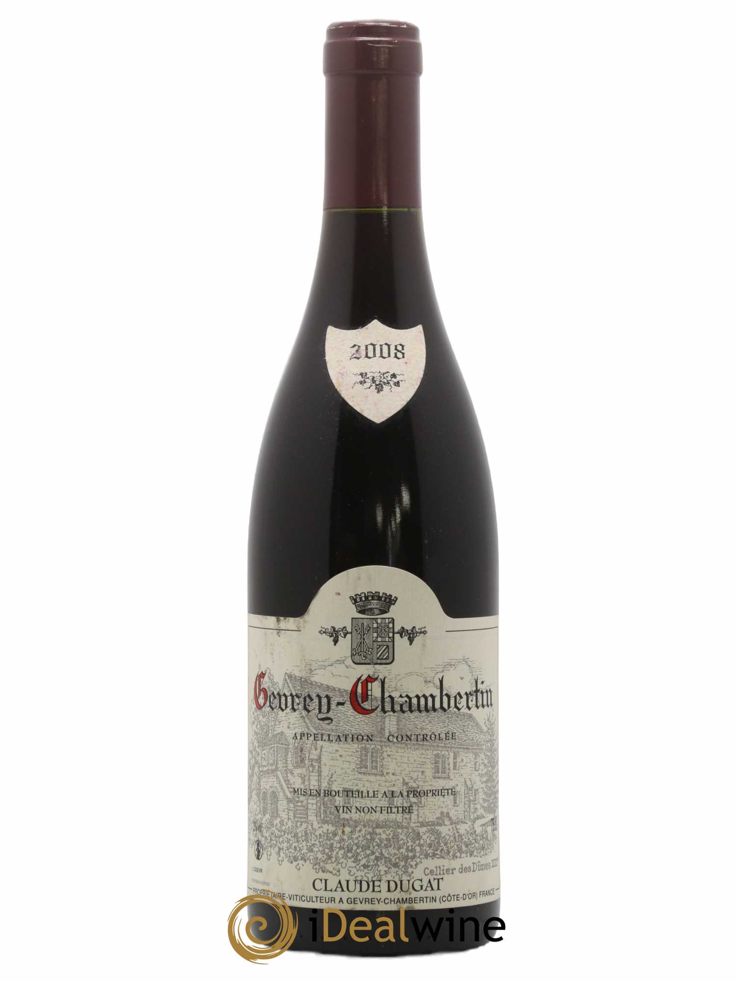 Gevrey-Chambertin Claude Dugat 2008 - Lot de 1 bouteille - 0
