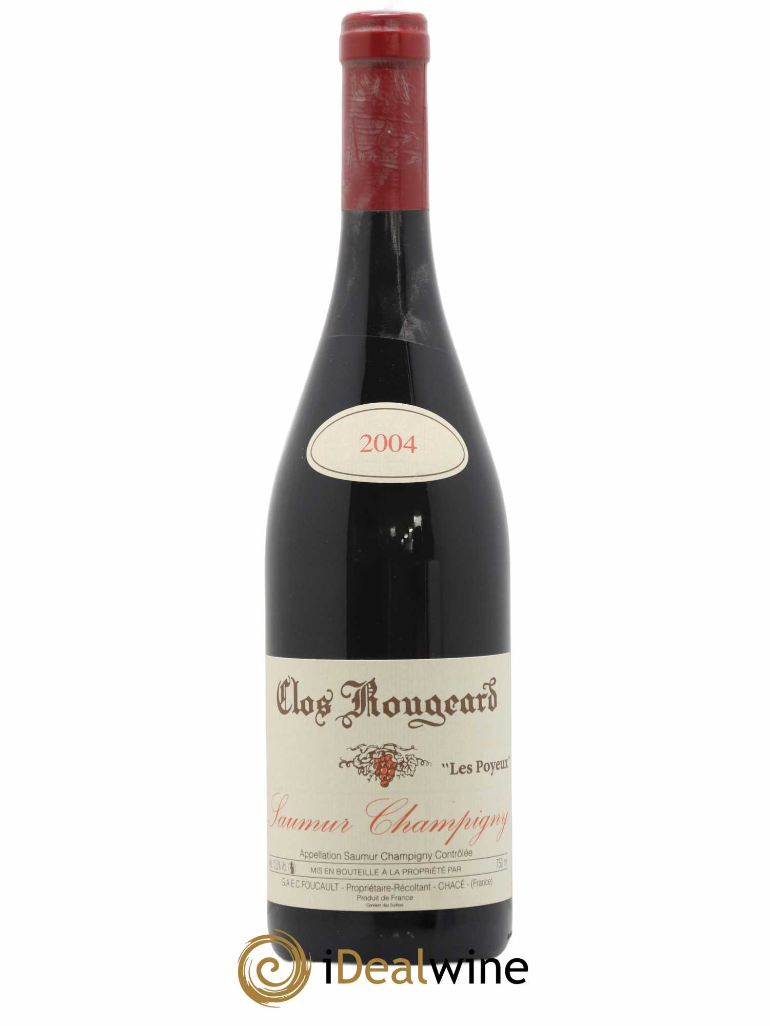 Saumur-Champigny Les Poyeux Clos Rougeard 2004 - Lot de 1 bouteille - 0